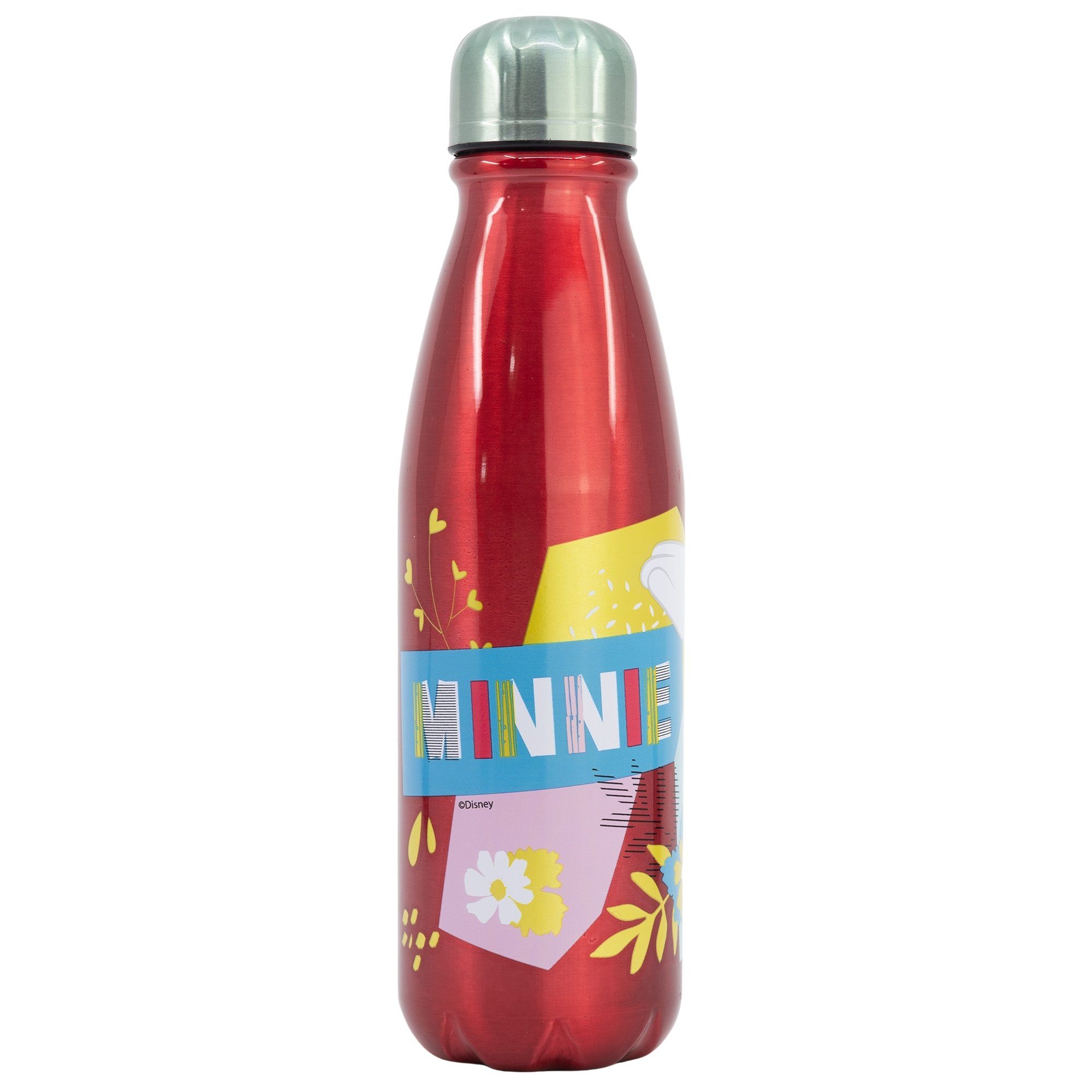 Disney Aluminium Maus Minnie ml Trinkflasche 600 Disney Flasche Wasserflasche