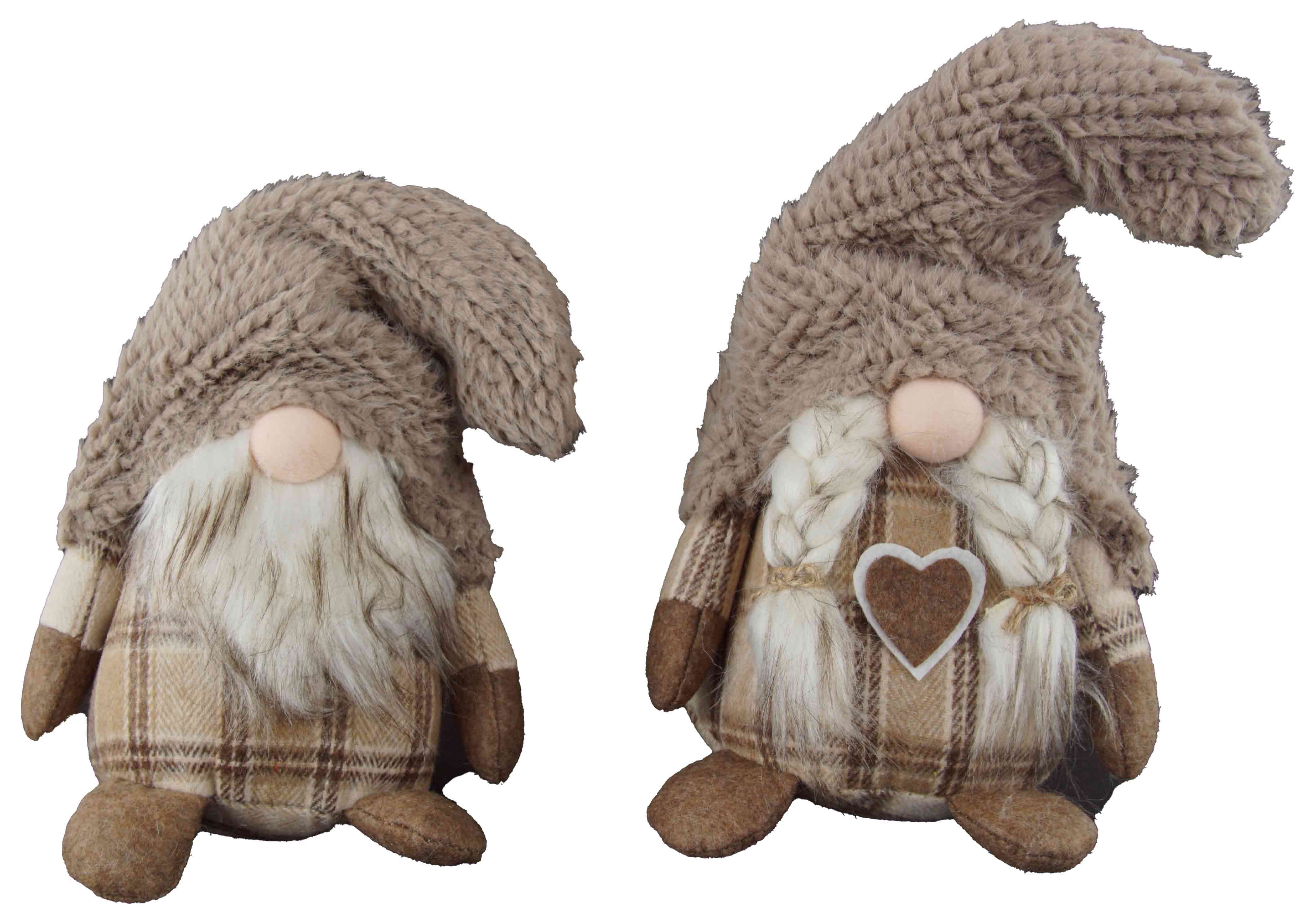 Christmas Paradise Dekofigur Winterliche Gnome 2er Set (2 St), Weihnachtsfi günstig online kaufen