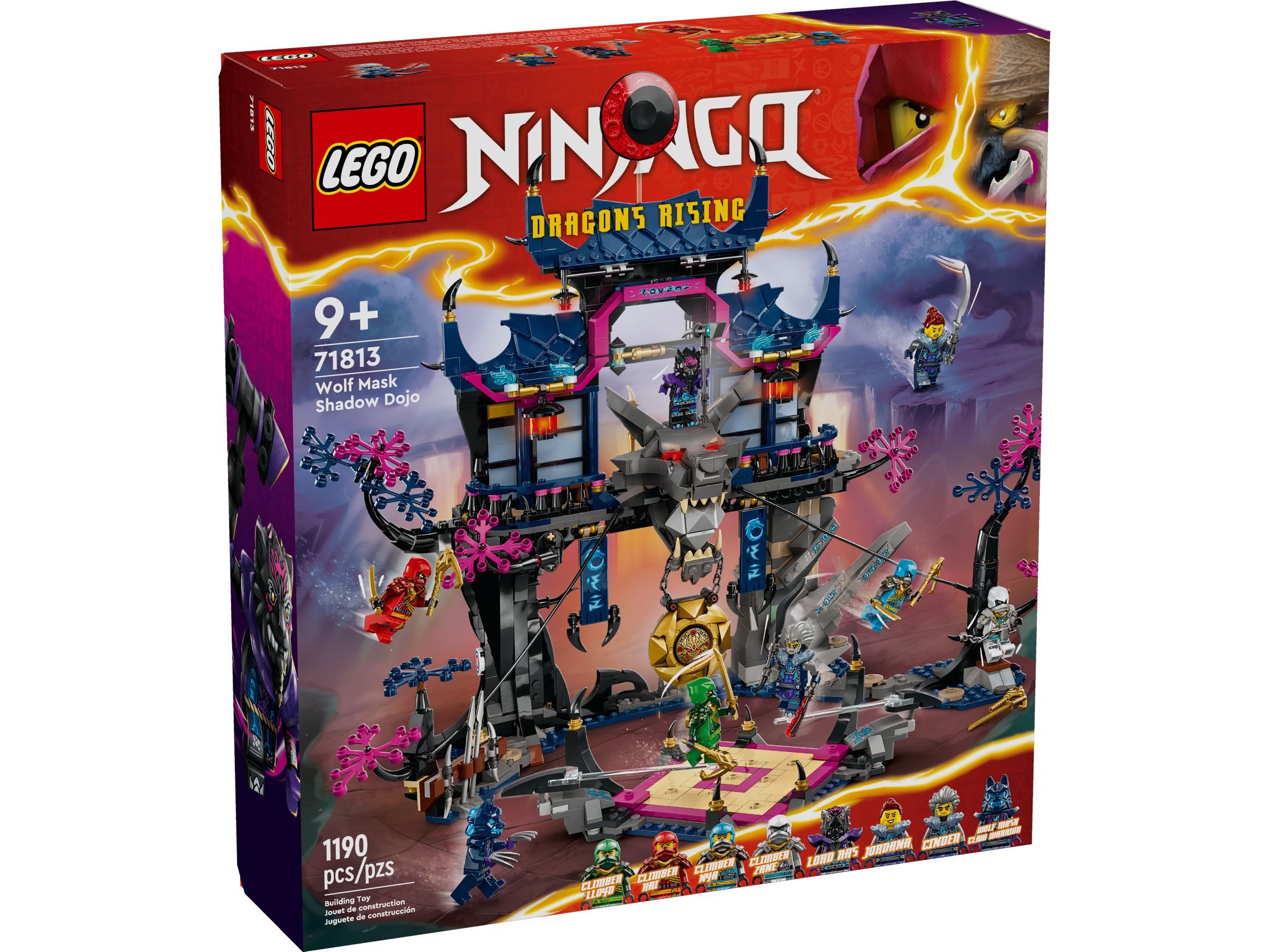 LEGO® Ninjago 71813 Wolfsmasken-Dojo Konstruktionsspielsteine günstig online kaufen