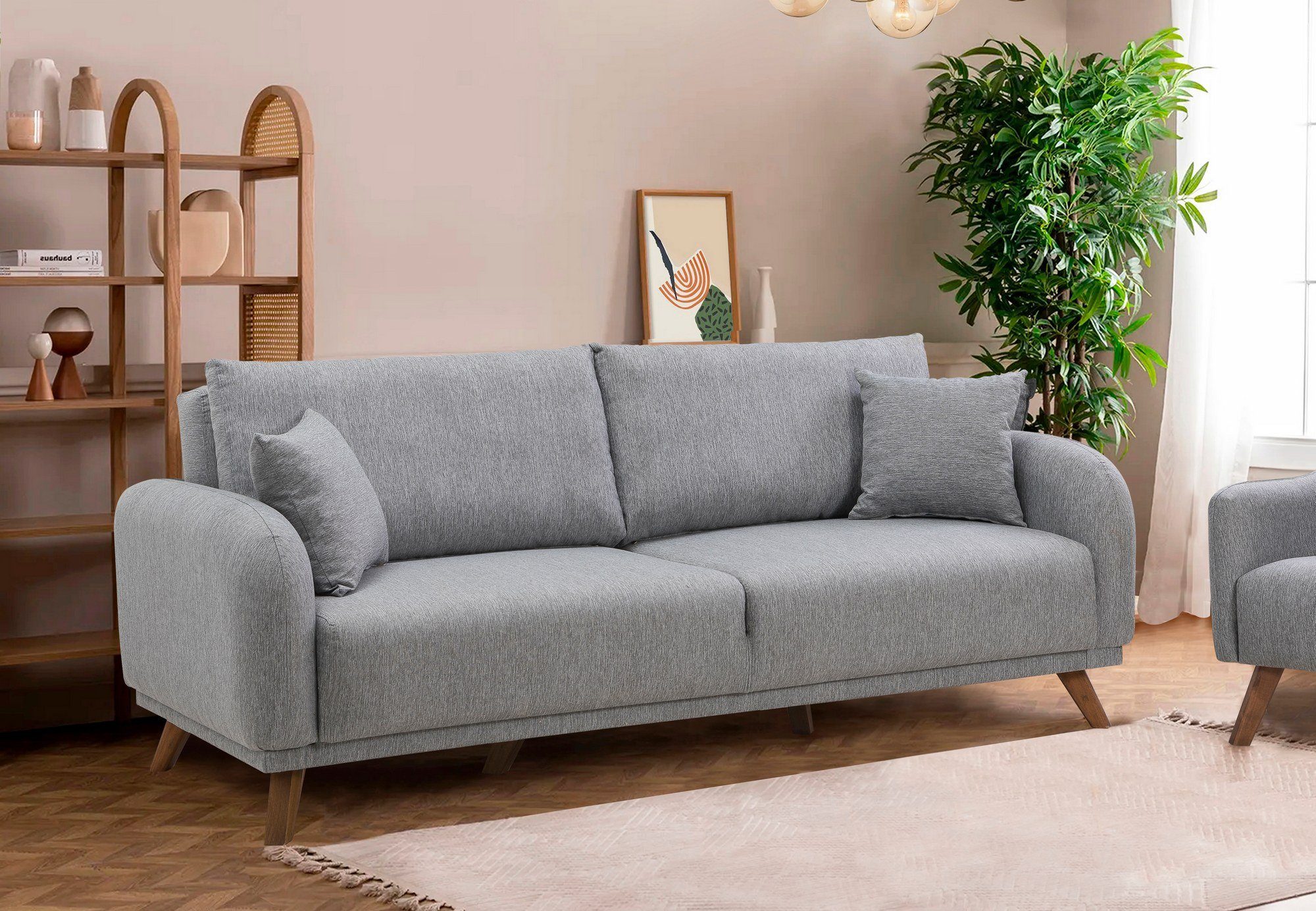 UNQ1948-3-Sitz-Sofa-Bett Sofa Skye Decor