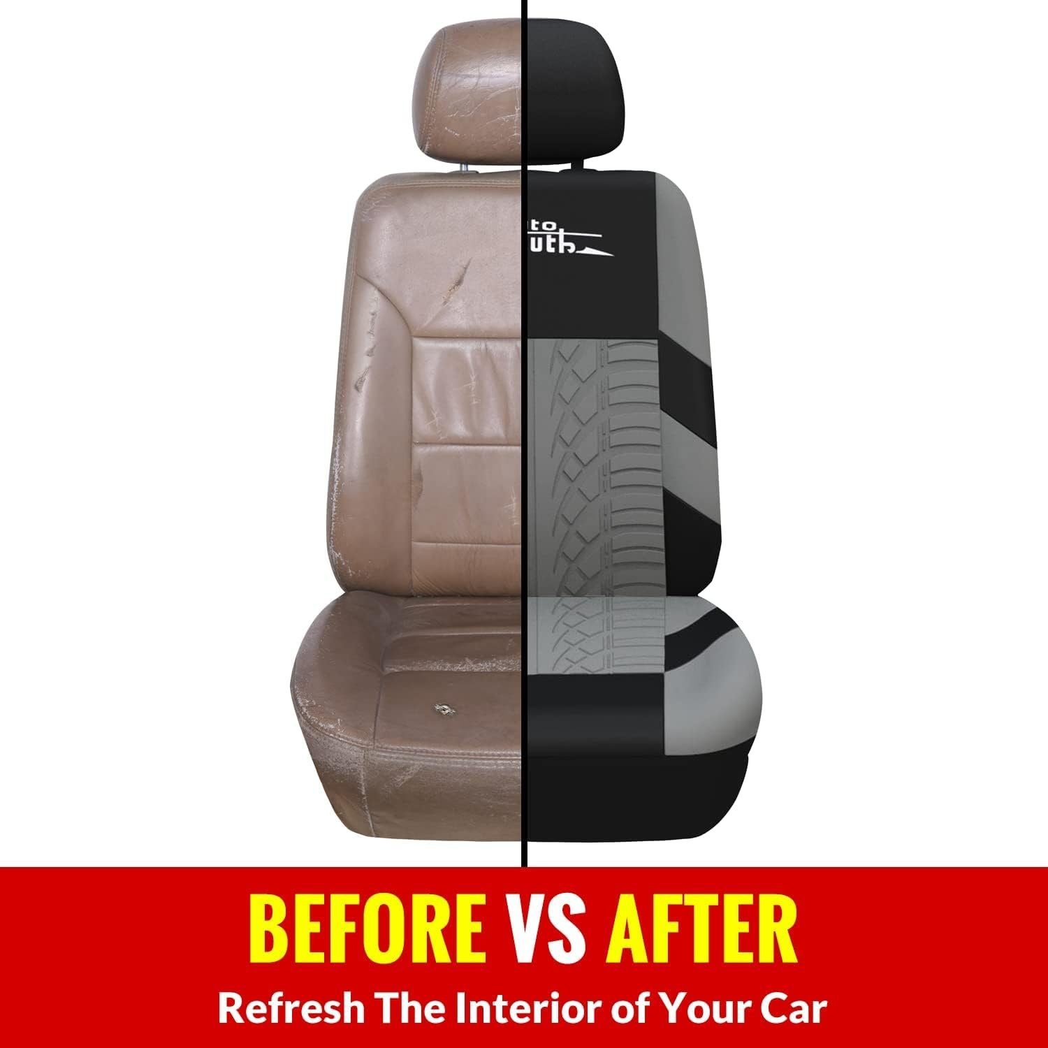 Universaler Sitzbezug ZIPP-IT Allessandro grau (Set) Airbag taug
