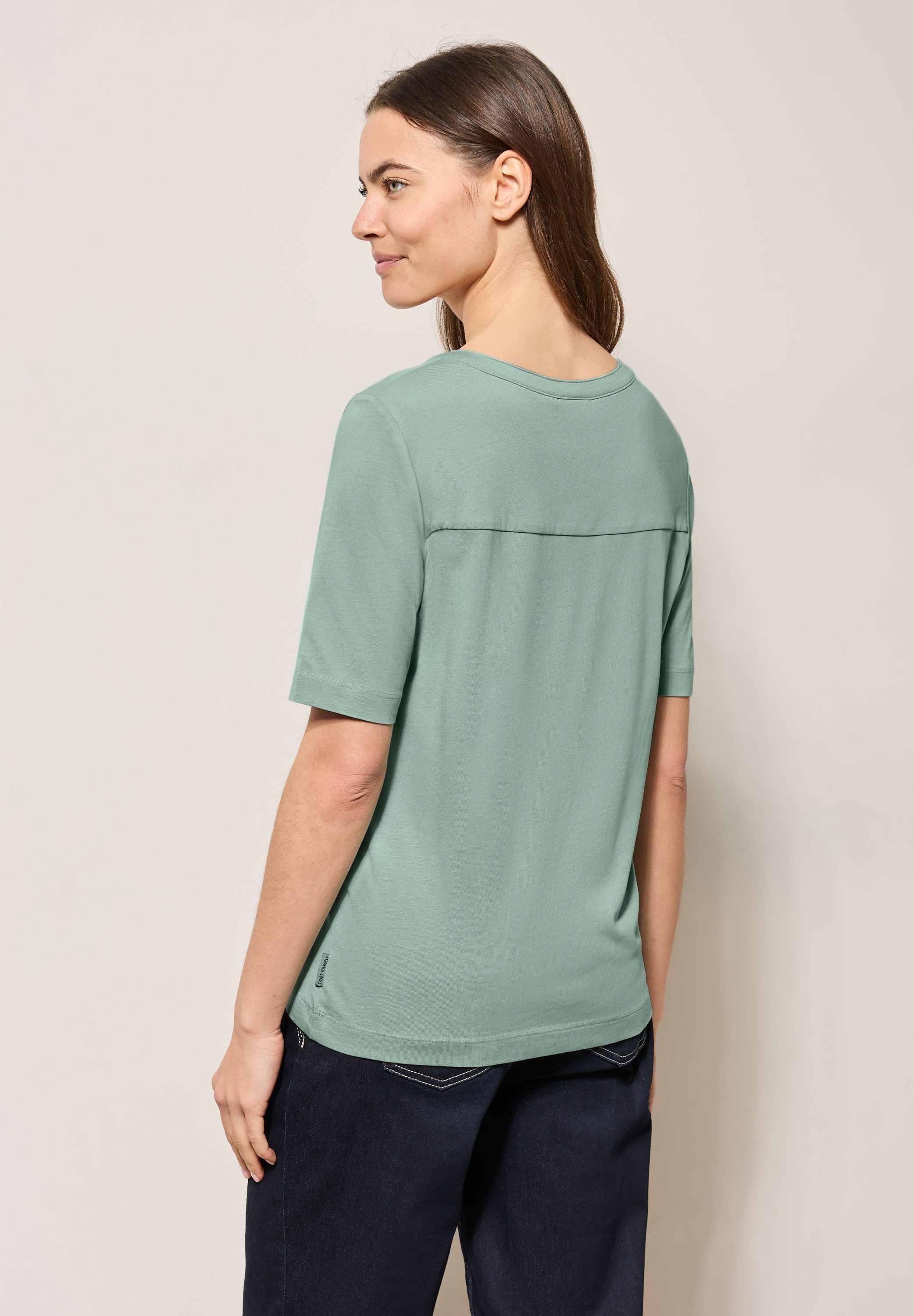 Cecil T-Shirt, im soften Baumwoll-Mix günstig online kaufen