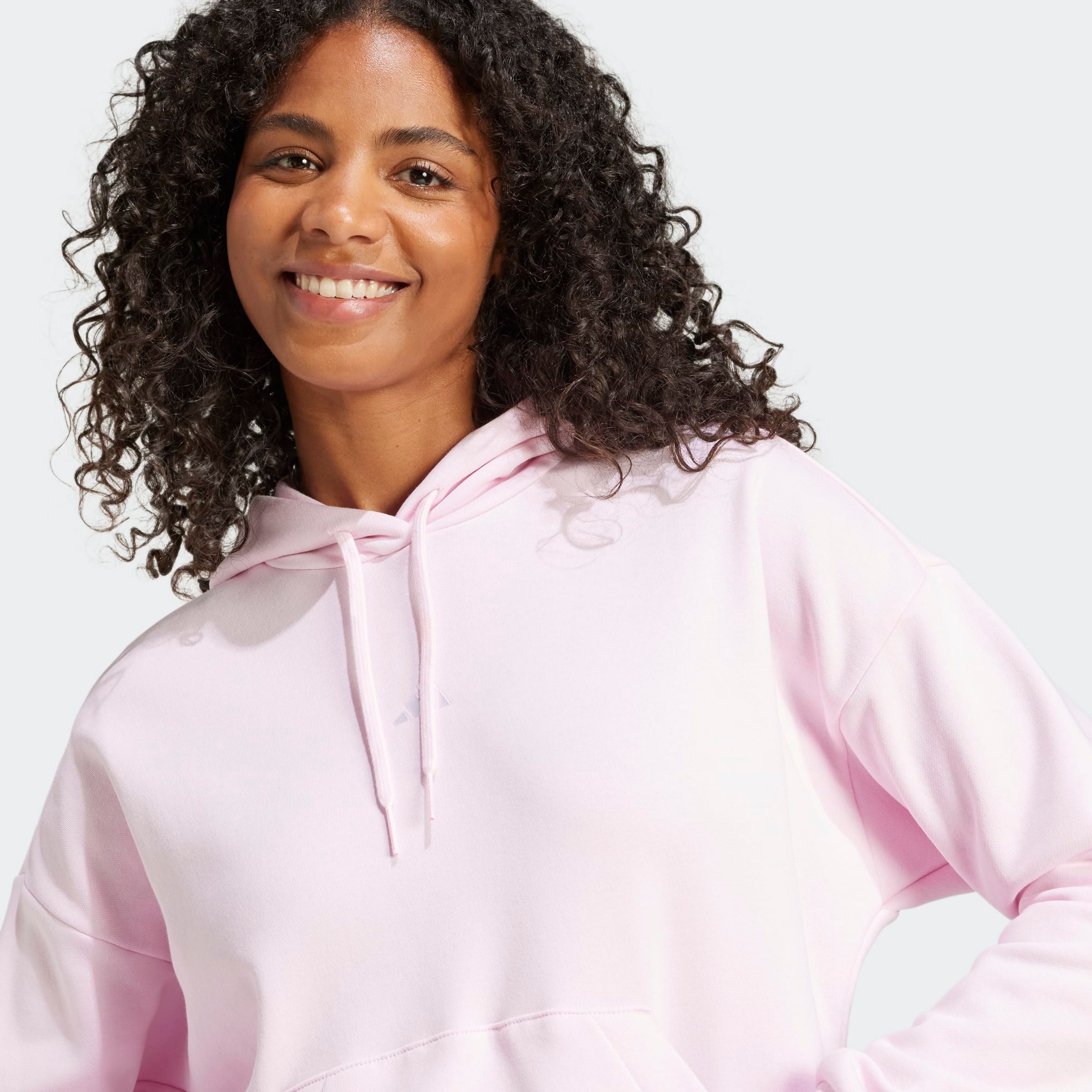 adidas Sportswear Kapuzensweatshirt ESSENTIALS SMALL LOGO FEEL COZY HOODIE – Bild 5 von 5