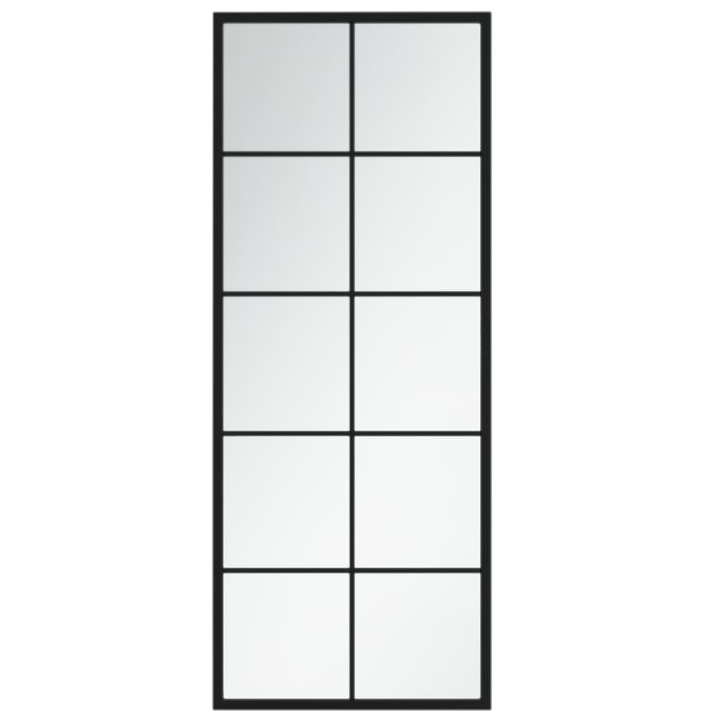 furnicato Wandspiegel Schwarz 100x40 cm Metall günstig online kaufen