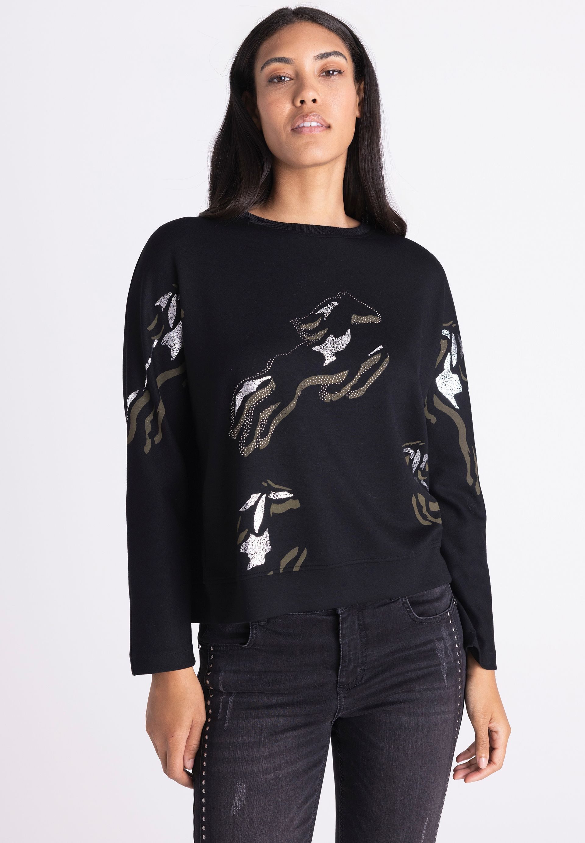TUZZI T-Shirt mit dekorativem Druck