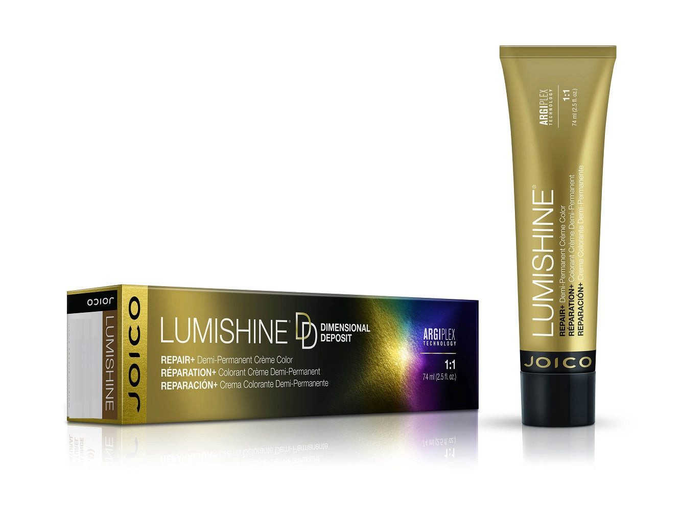 Joico Coloration LumiShine Reprair+ Dimensional Deposit Demi-Permanent Creme Haarfarbe
