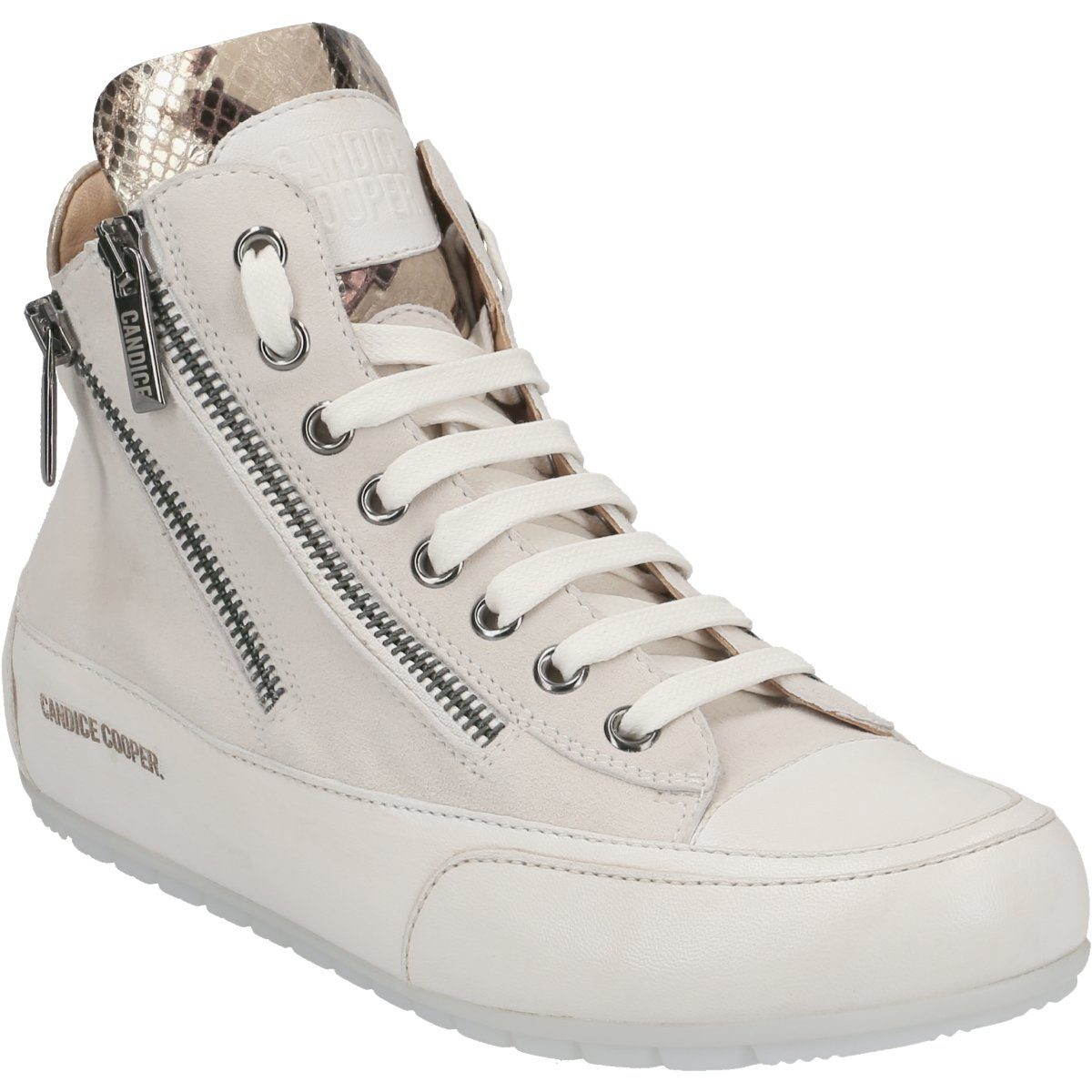 Candice Cooper Lucia Zip Panna Sneaker