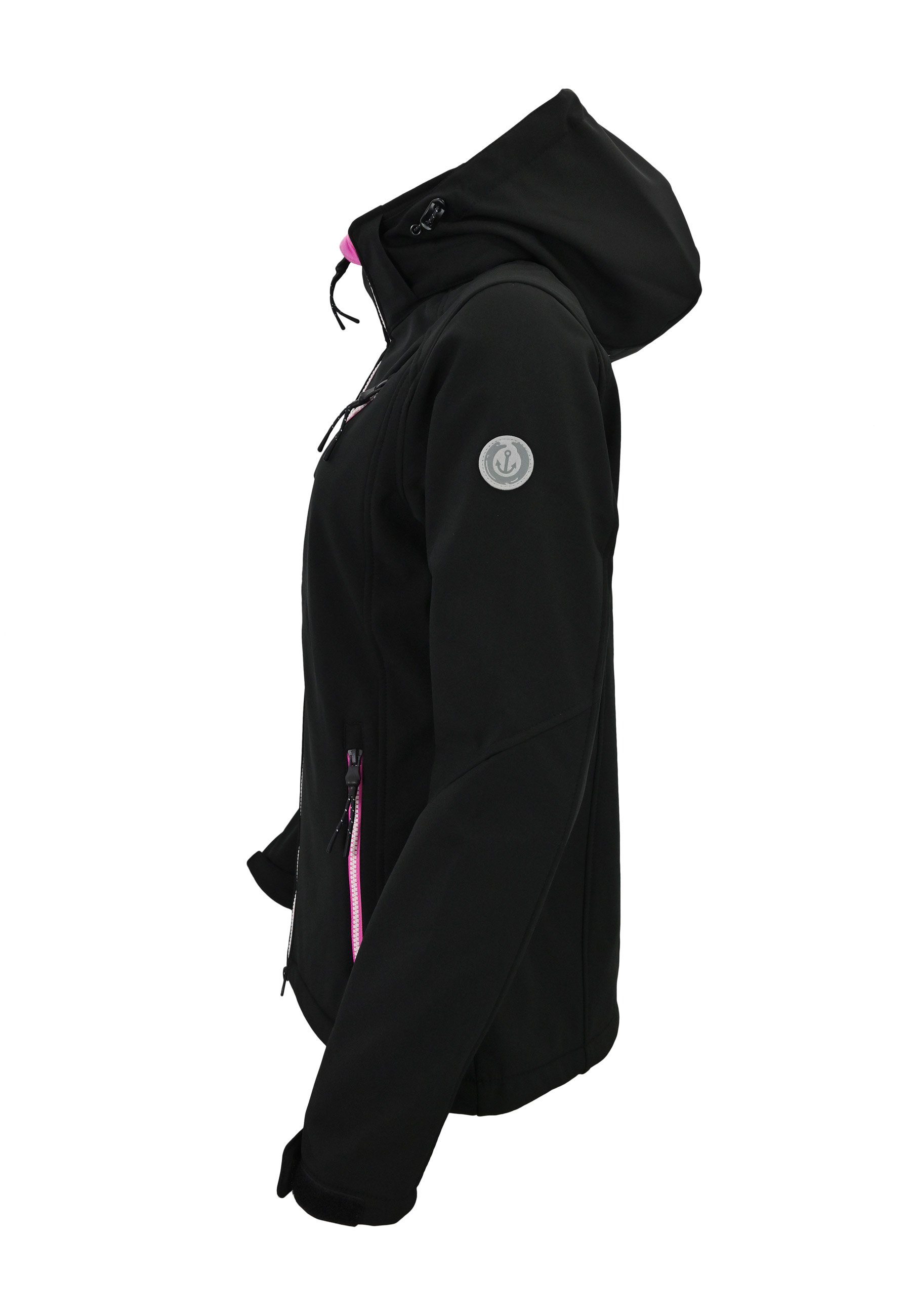 MADSea Softshelljacke leichte Funktionsjacke Fleece Innenfutter wasserabweisend – Bild 5 von 5