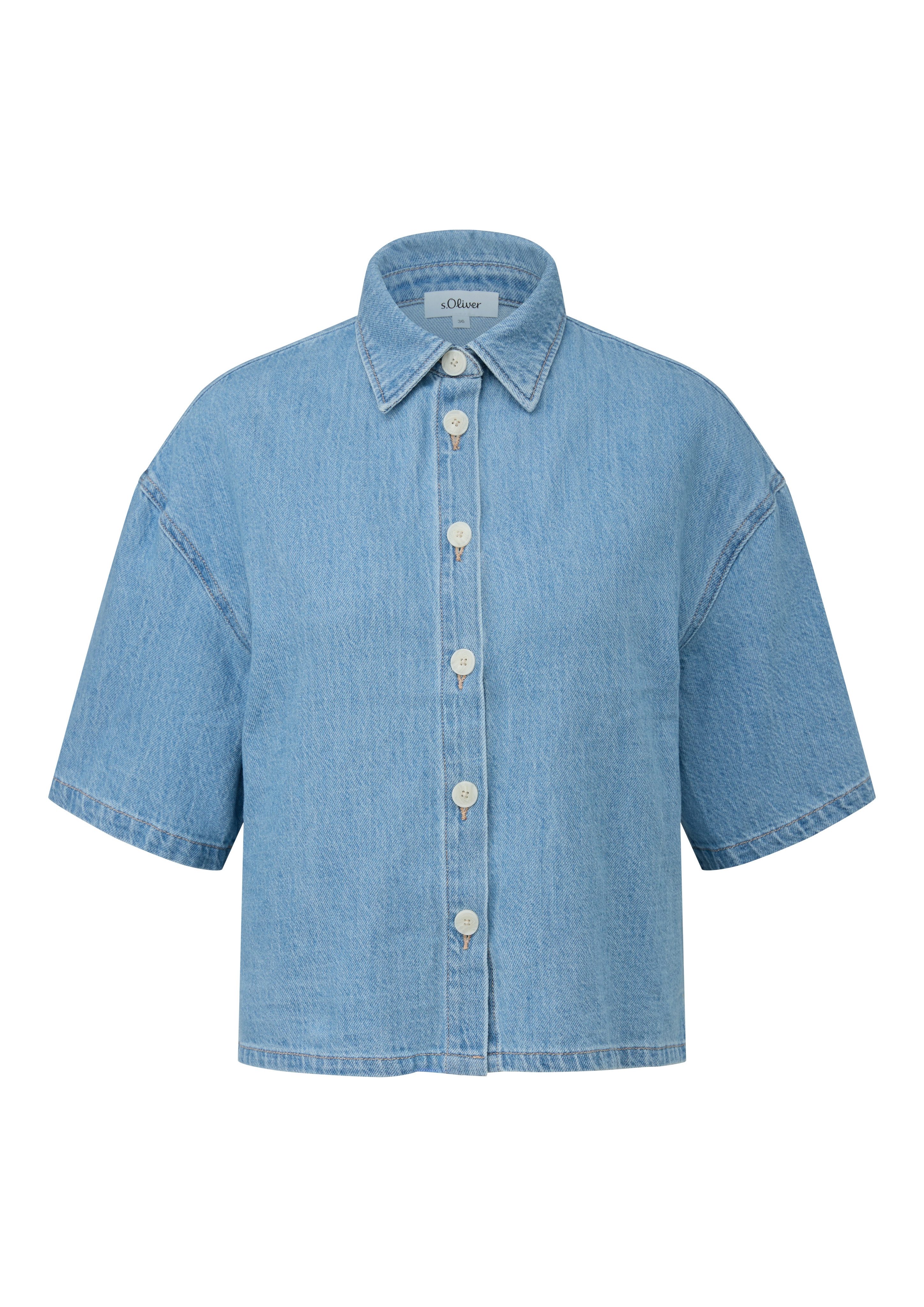 Kurzarmbluse Bluse