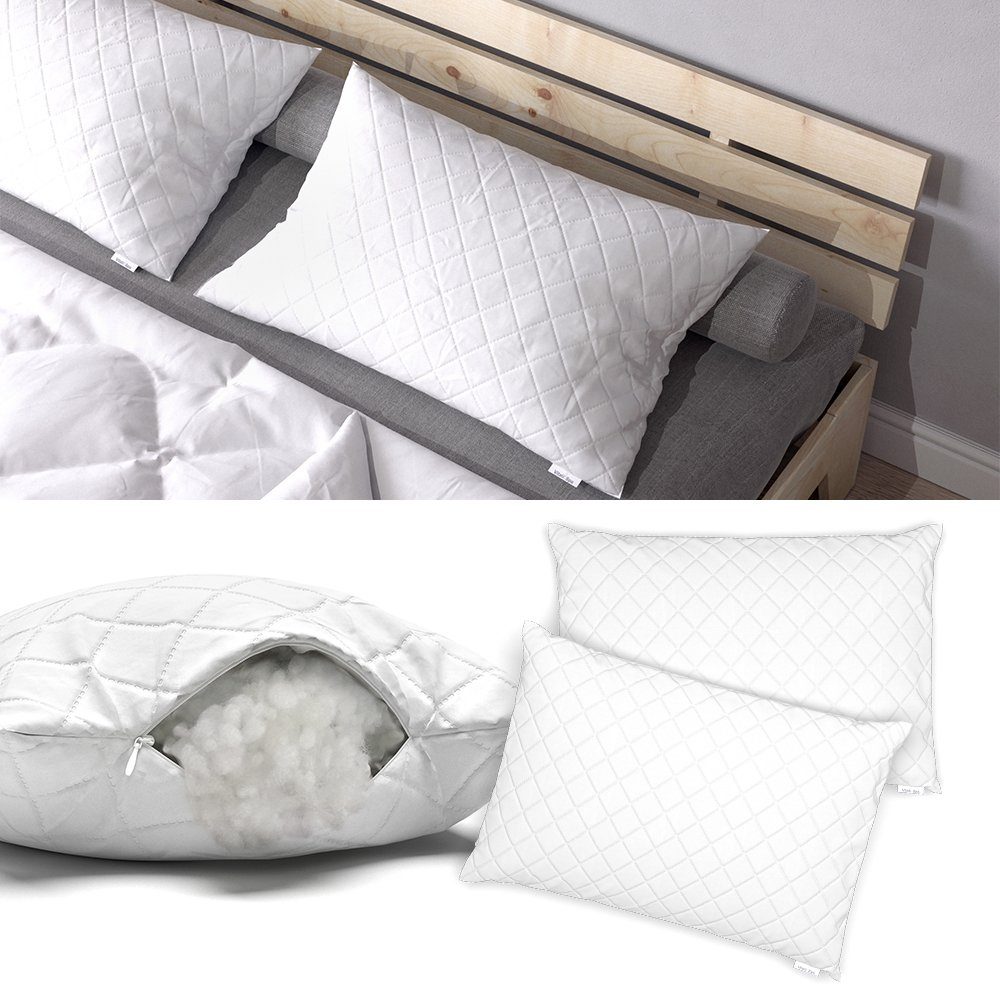 VitaliSpa® Kopfkissen, Weiß, 50 x 75 günstig online kaufen