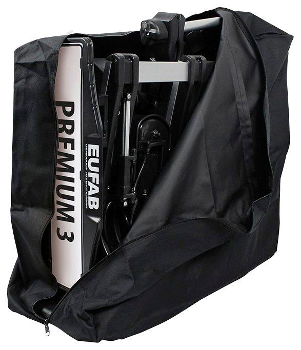 EUFAB Kupplungsfahrradträger PREMIUM 3, für max. 3 Räder, abschließbar – Bild 5 von 5