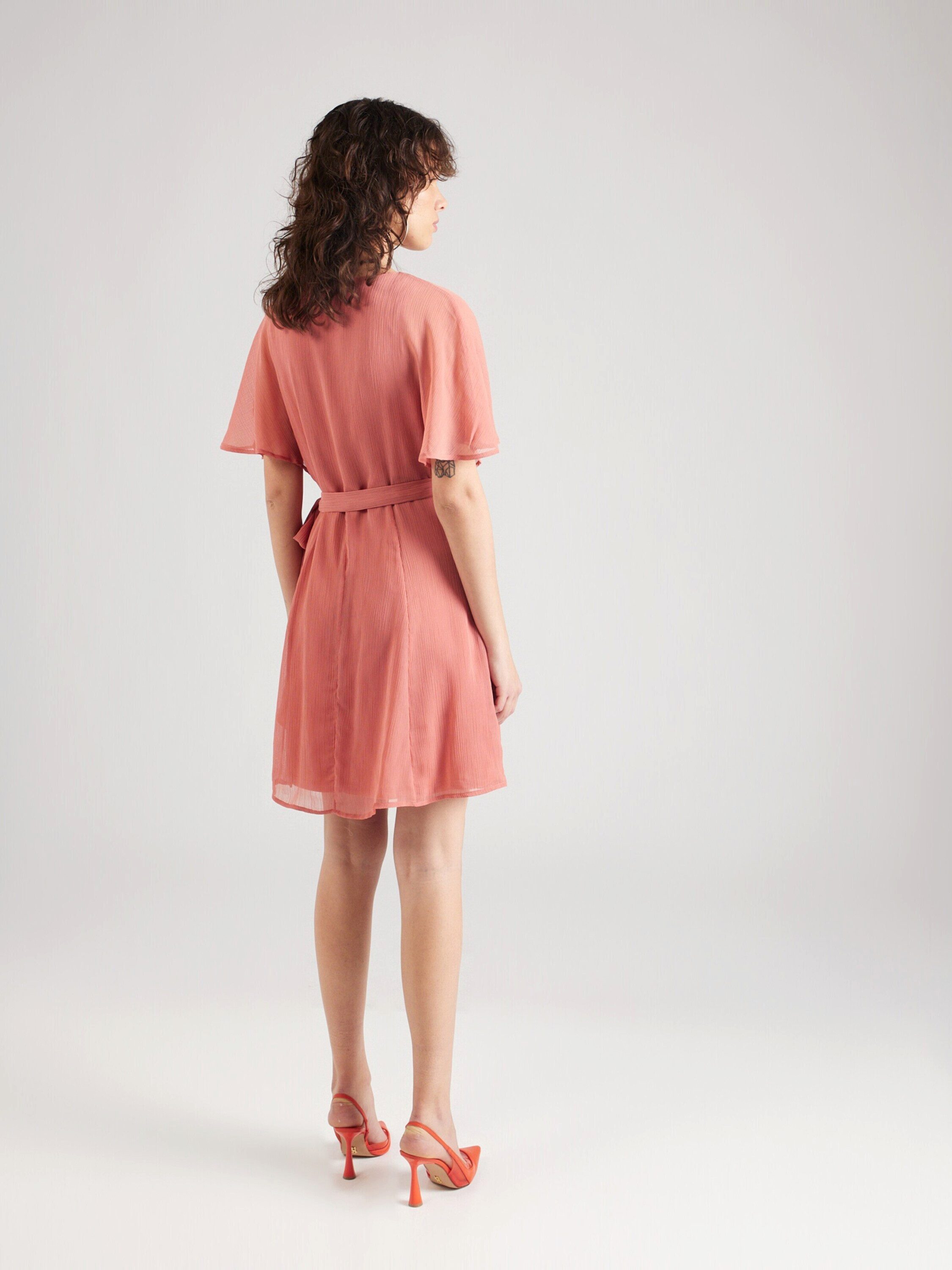 Vila Midikleid VIRILLA (1-tlg) Wickel-Design