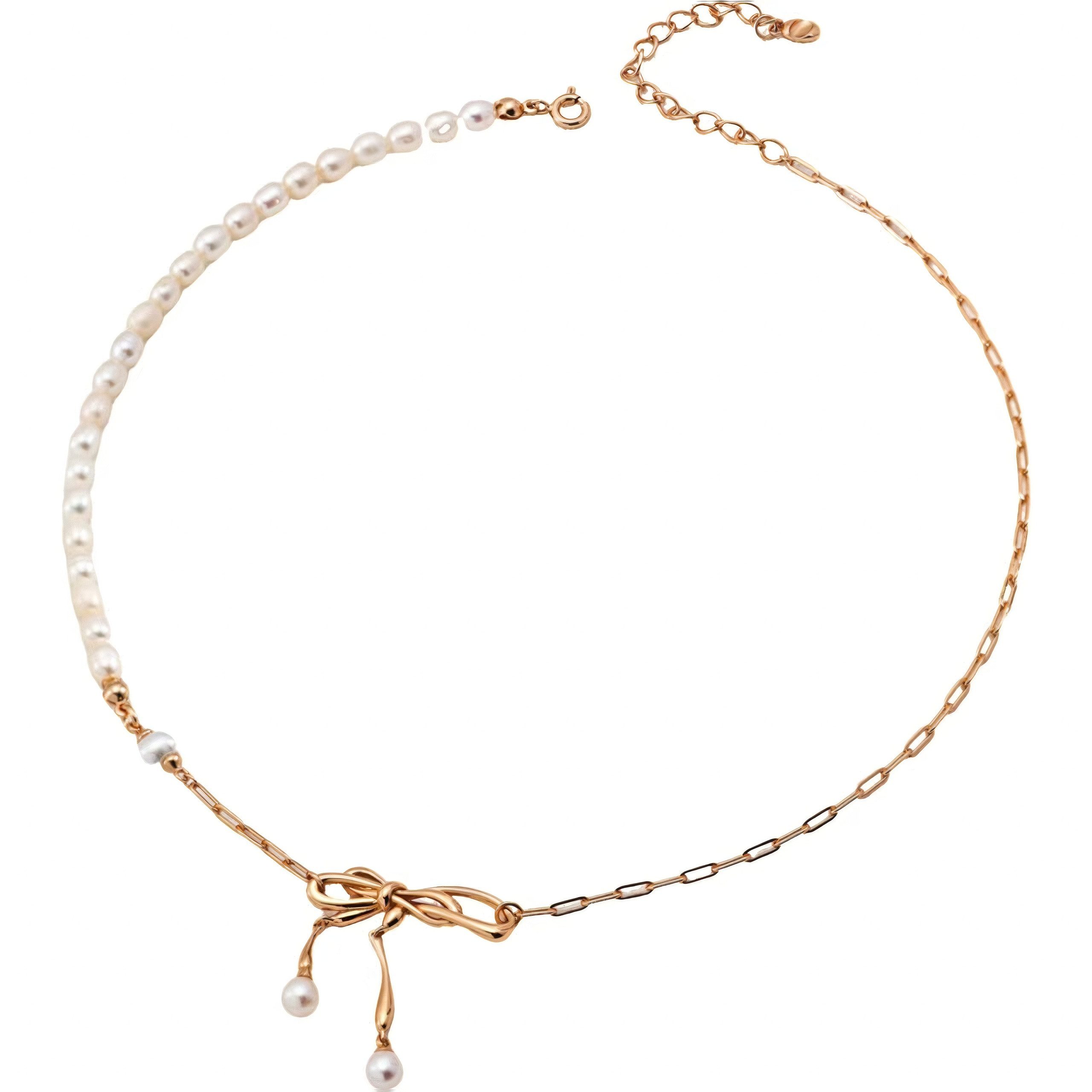 Jumpeak Silberkette damen halskette, silber 925 anhänger, perlen schmetterl günstig online kaufen