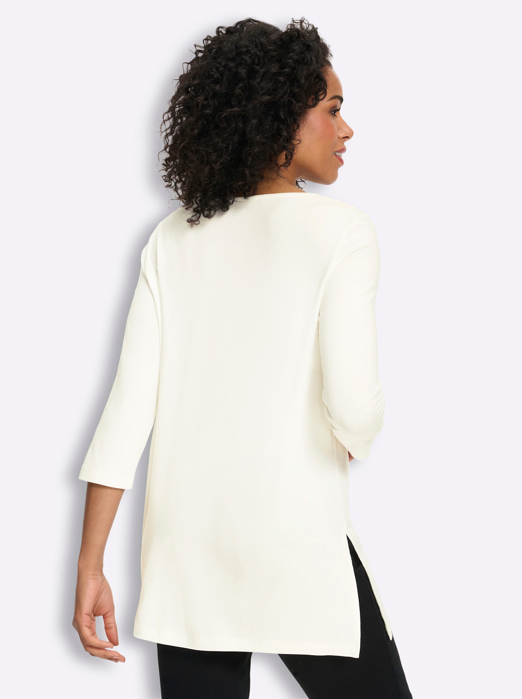 Sieh an! T-Shirt Longshirt 3/4-Arm – Bild 2 von 5