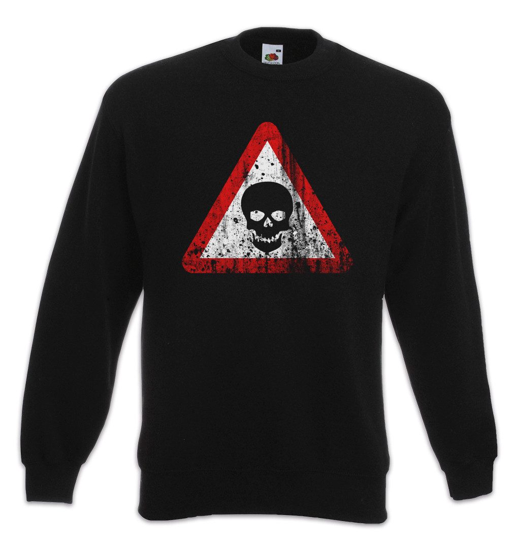 Sweatshirt Skull Sign Sweatshirt Gothic Horror Schädel Medieval LARP Lovecraft