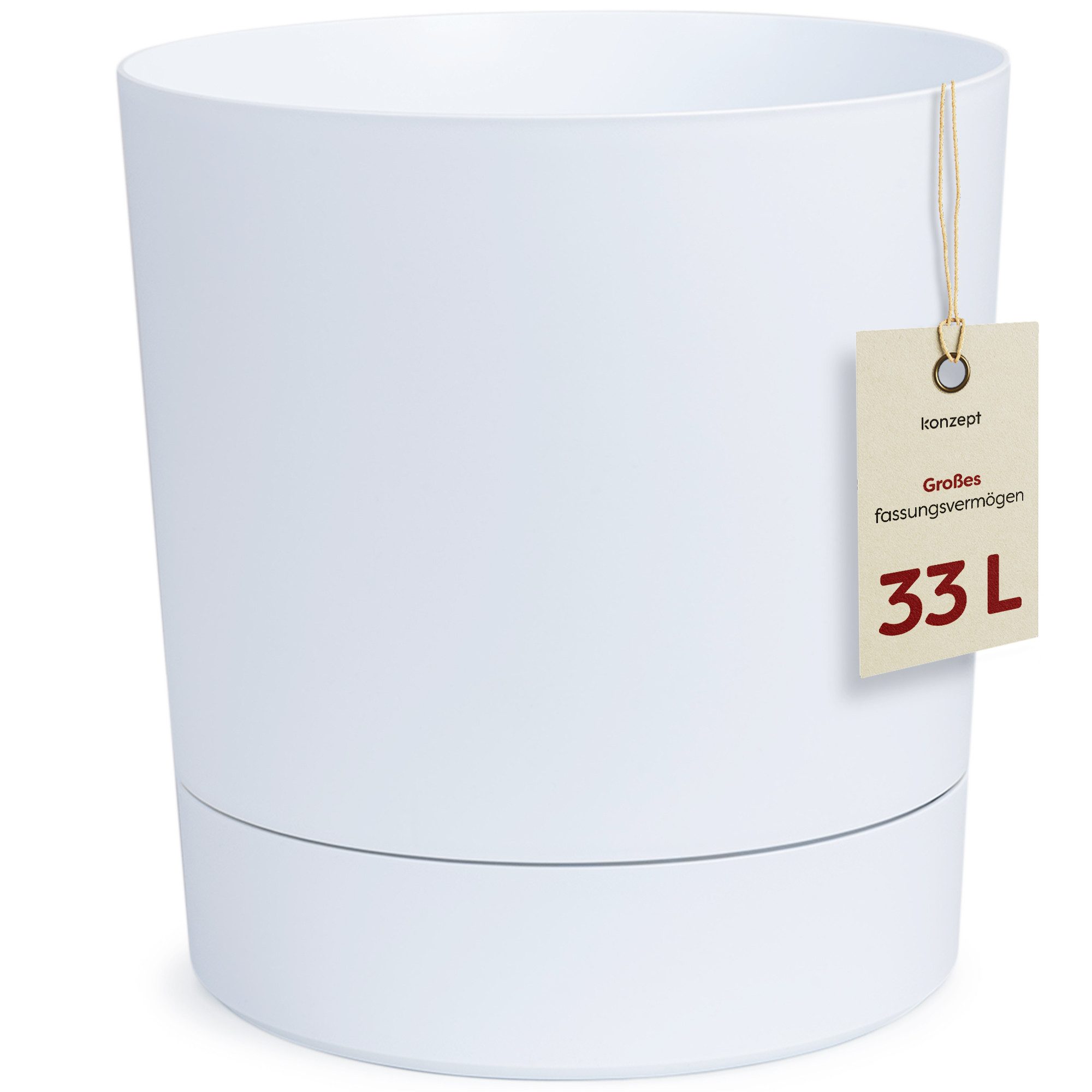 KONZEPT Blumentopf mit Untersetzer, großer Übertopf günstig online kaufen