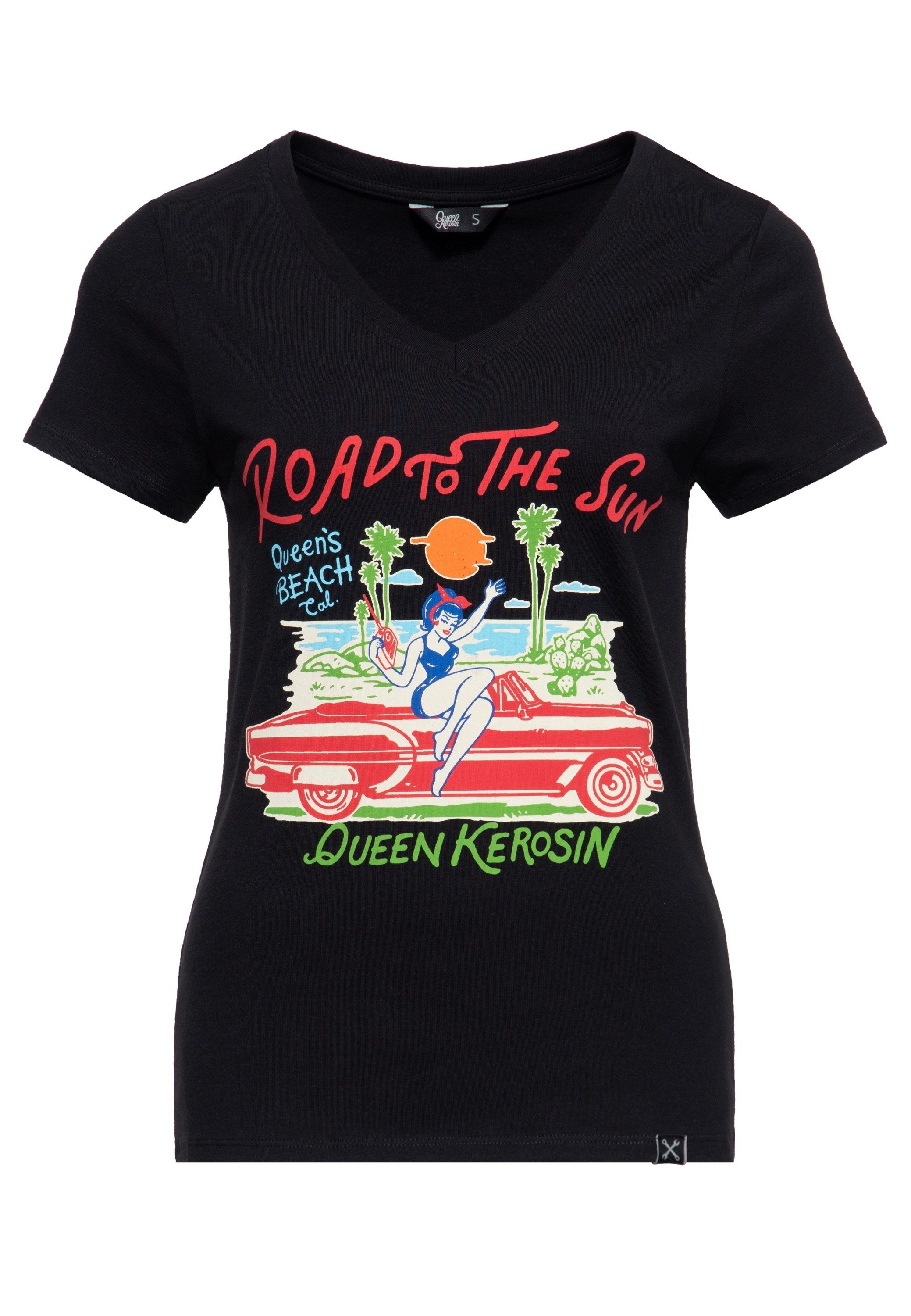 Print-Shirt Road To The Sun