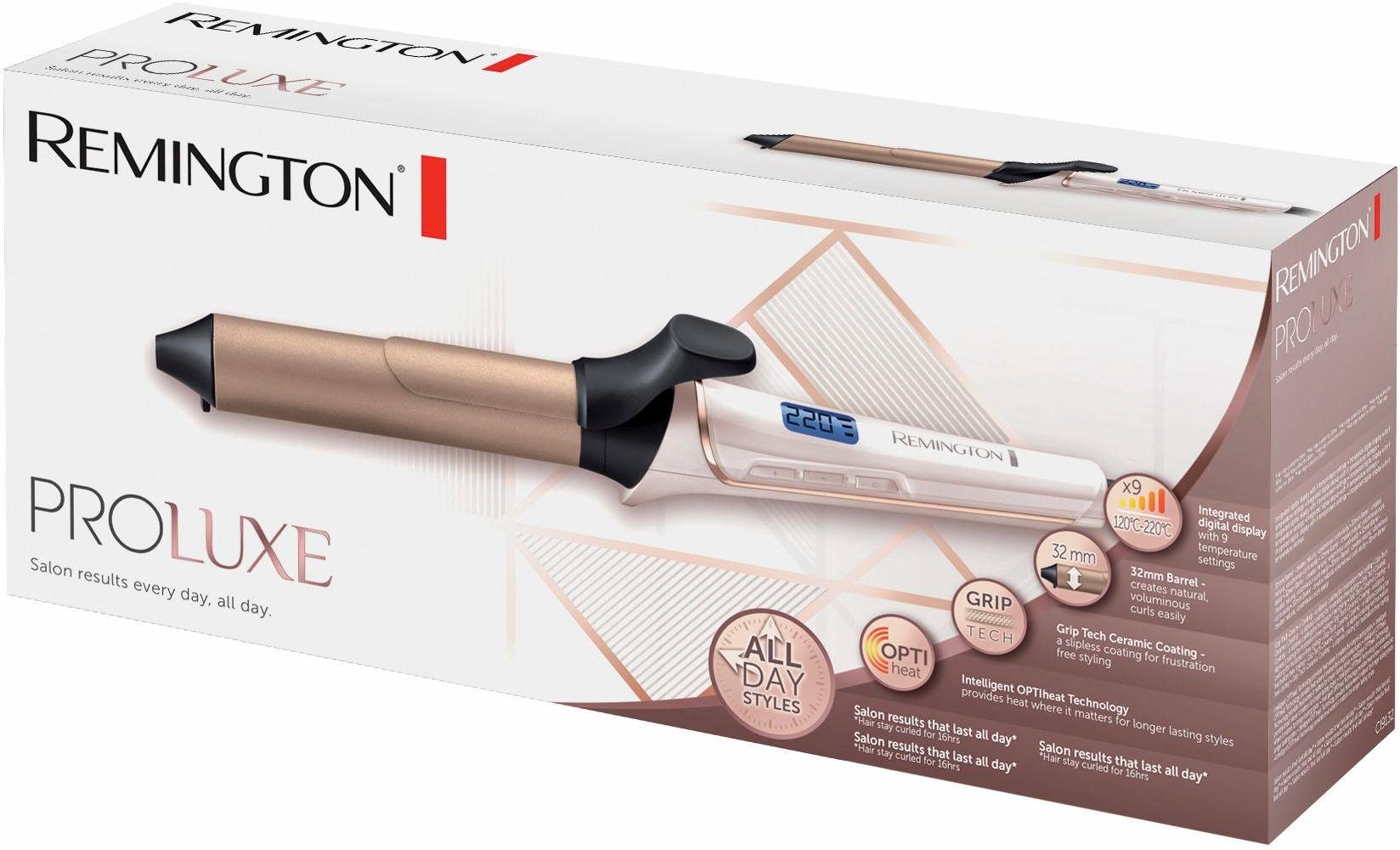 Remington Lockenstab PROluxe CI9132, GripTech-Keramik-Beschichtung, OPTIheat-Technologie