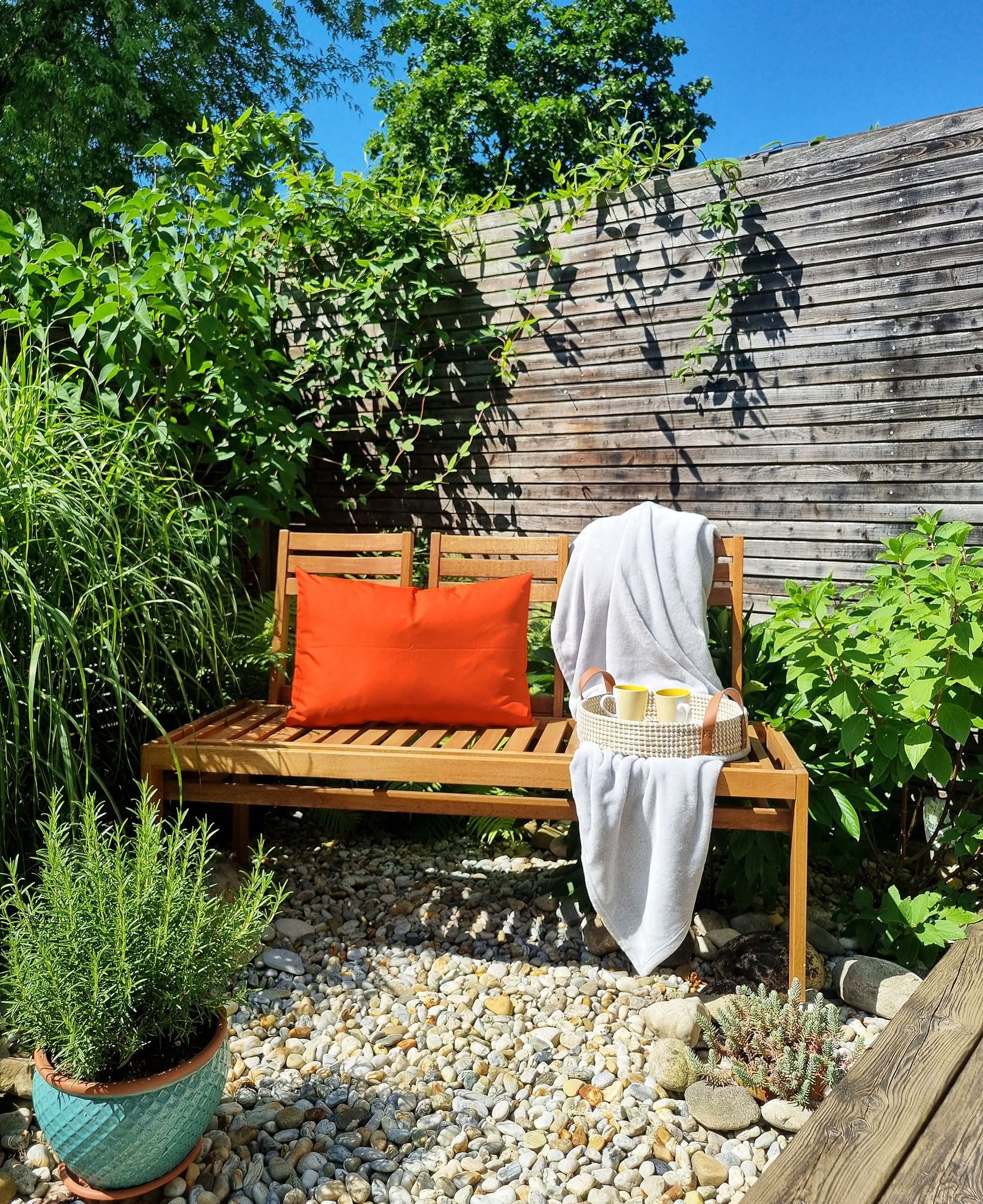JACK Dekokissen 30x50cm Outdoor Lounge Kissen inkl. XXL Füllung, starke Füllung, strapazierfähig, wasserabweisend, In- und Outdoor