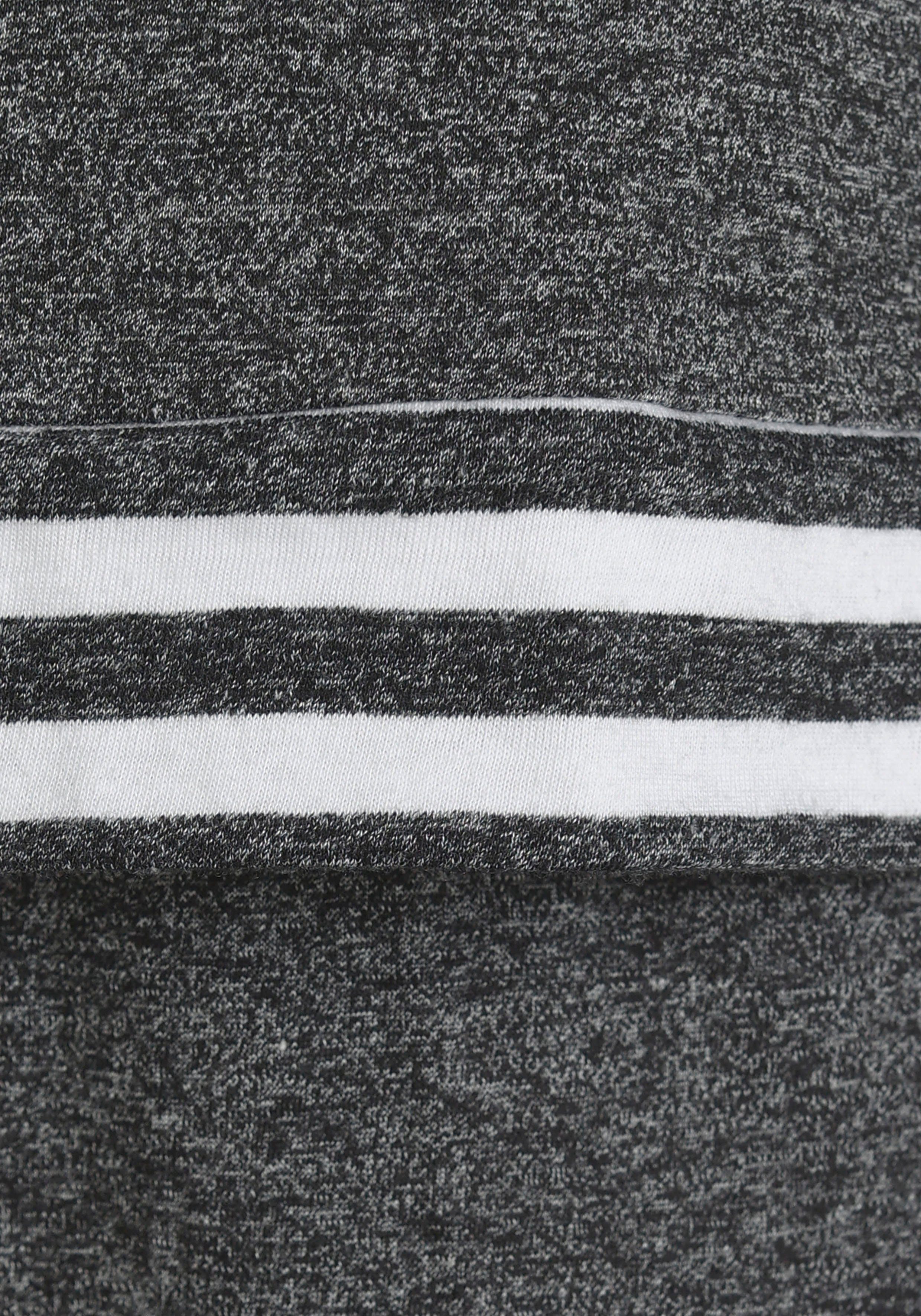 Vivance Dreams Pyjama (2 tlg) mit gestreiften Bündchen