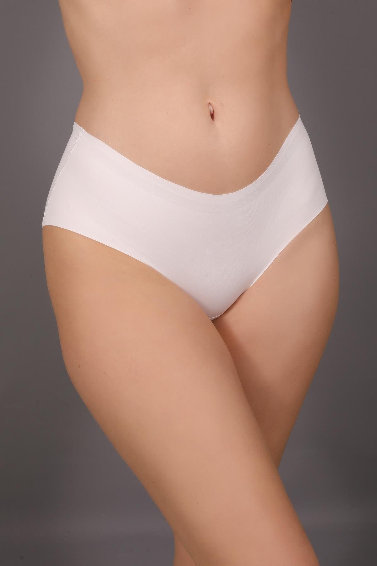 Slip Übergröße Rutschfeste Hohe Taille Laser-Slips