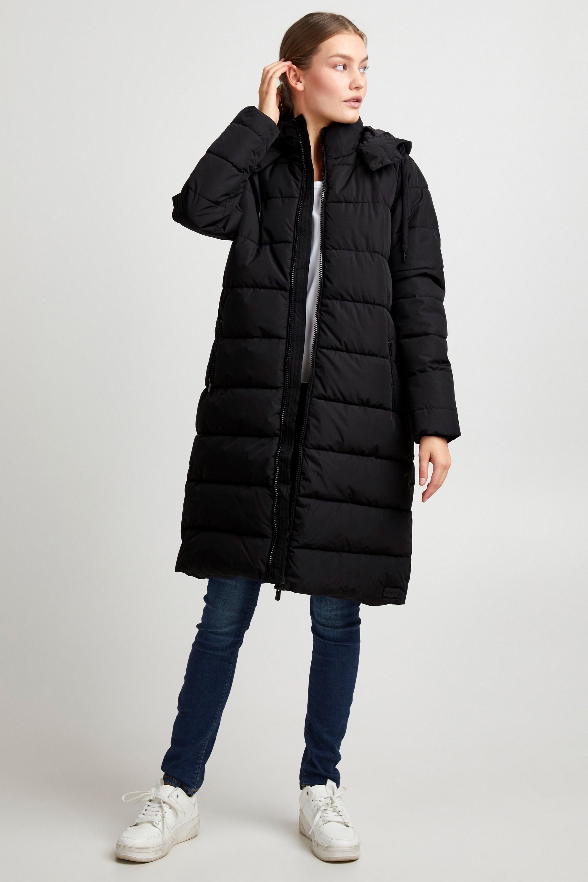 OXMO Wintermantel OXSoliana Wintermantel mit Kapuze günstig online kaufen