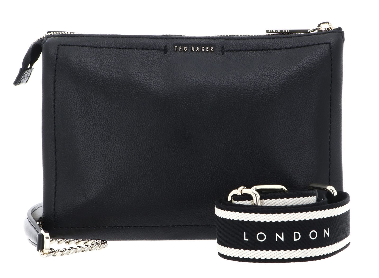 Ted Baker Umhängetasche Larinda Webbing Leather Crossbody Bag, aus echtem Leder