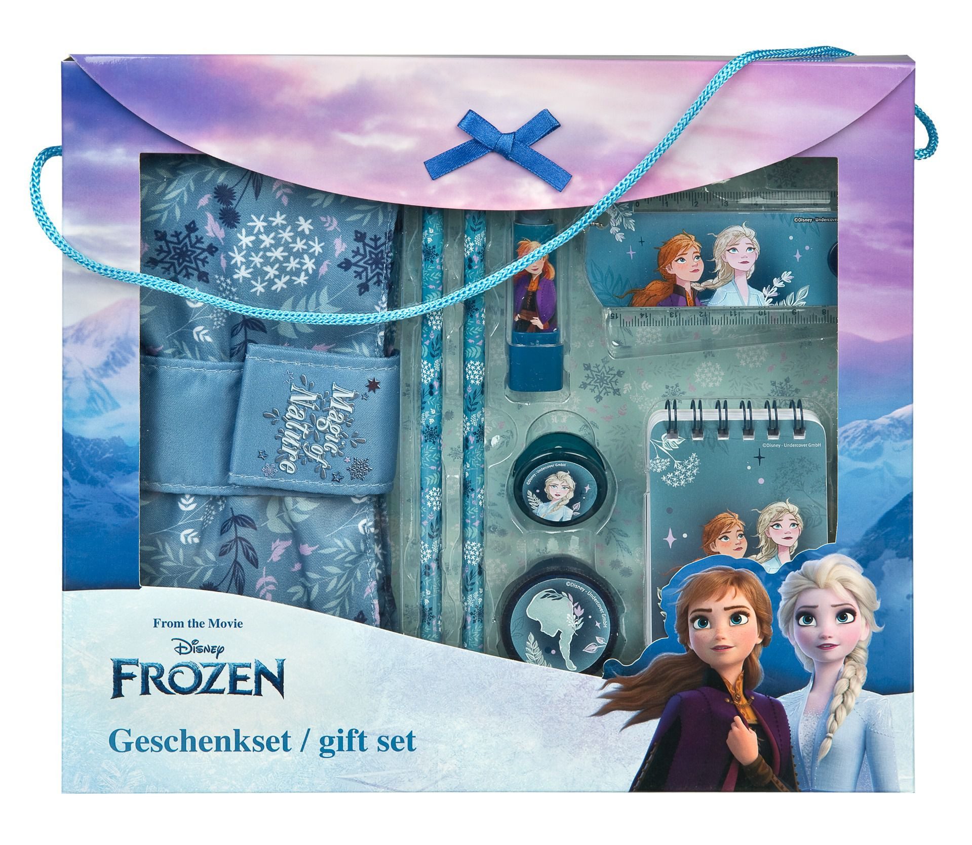 Disney Frozen Buntstift Schreibwaren Set – 8-teiliges Geschenkset für Kinder