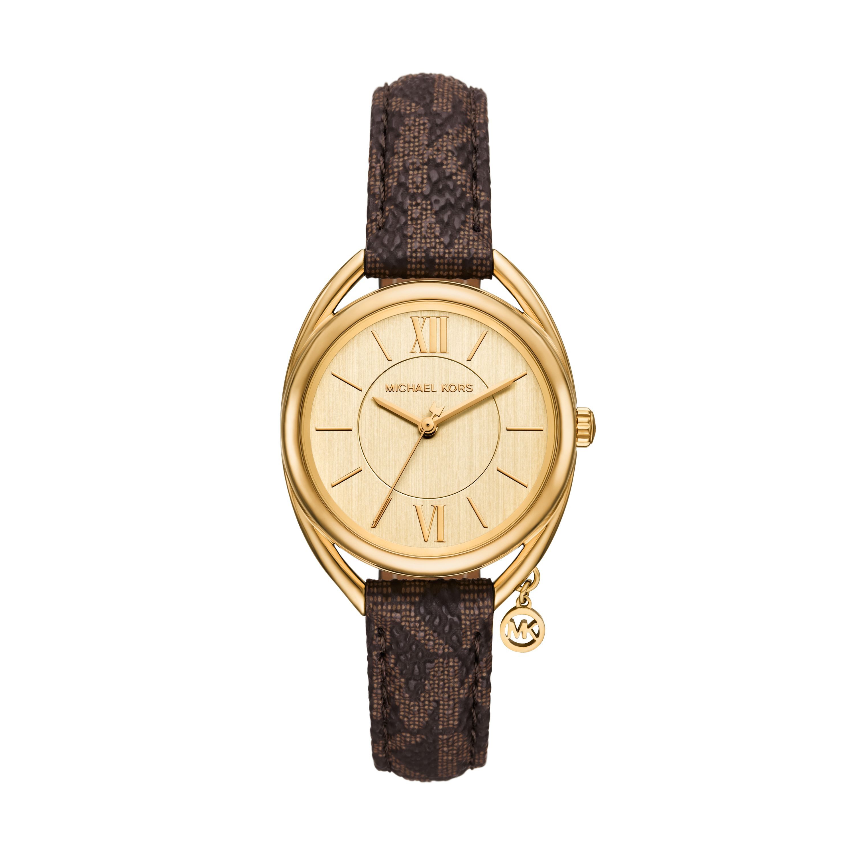 MICHAEL KORS Quarzuhr Leia MK7679, Armbanduhr, Lederarmband, analog