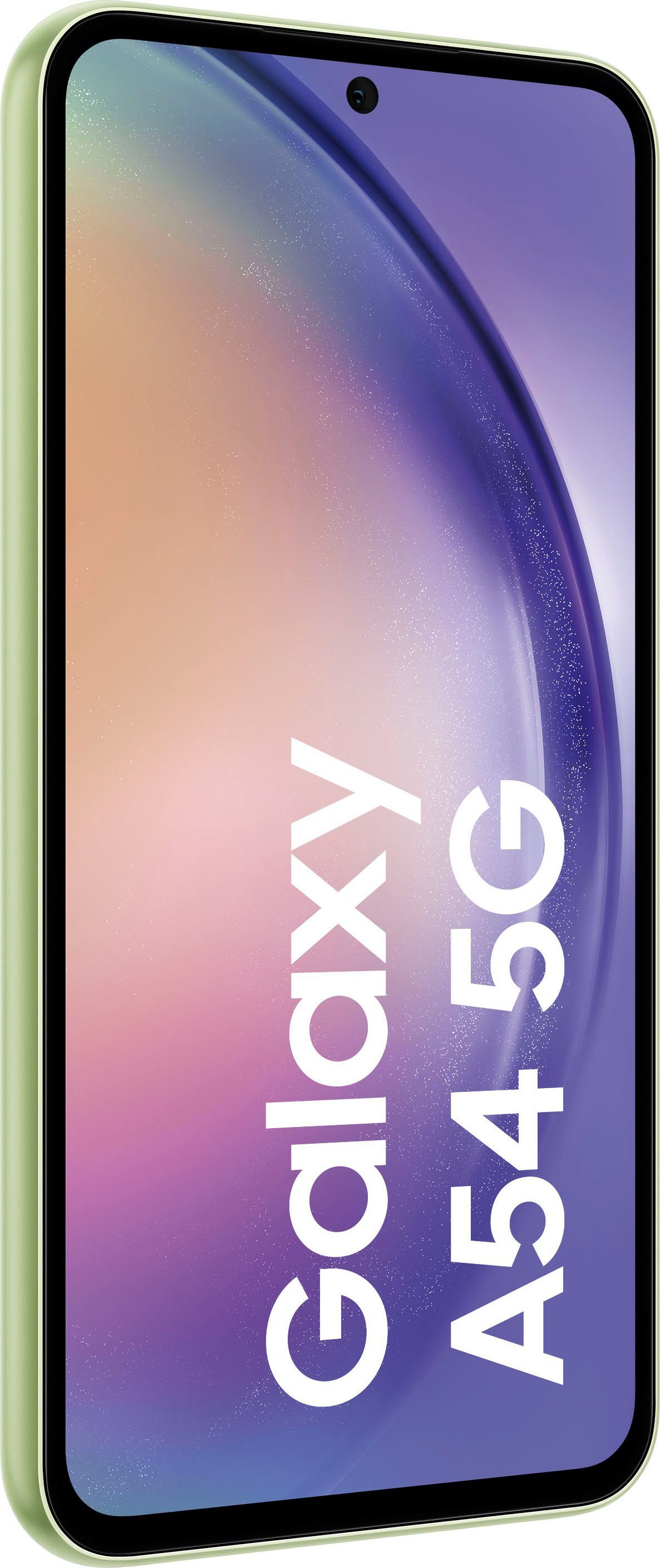 128GB Galaxy (16,31 grün 128 Speicherplatz, 5G cm/6,4 A54 MP Kamera) GB 50 Zoll, Smartphone Samsung