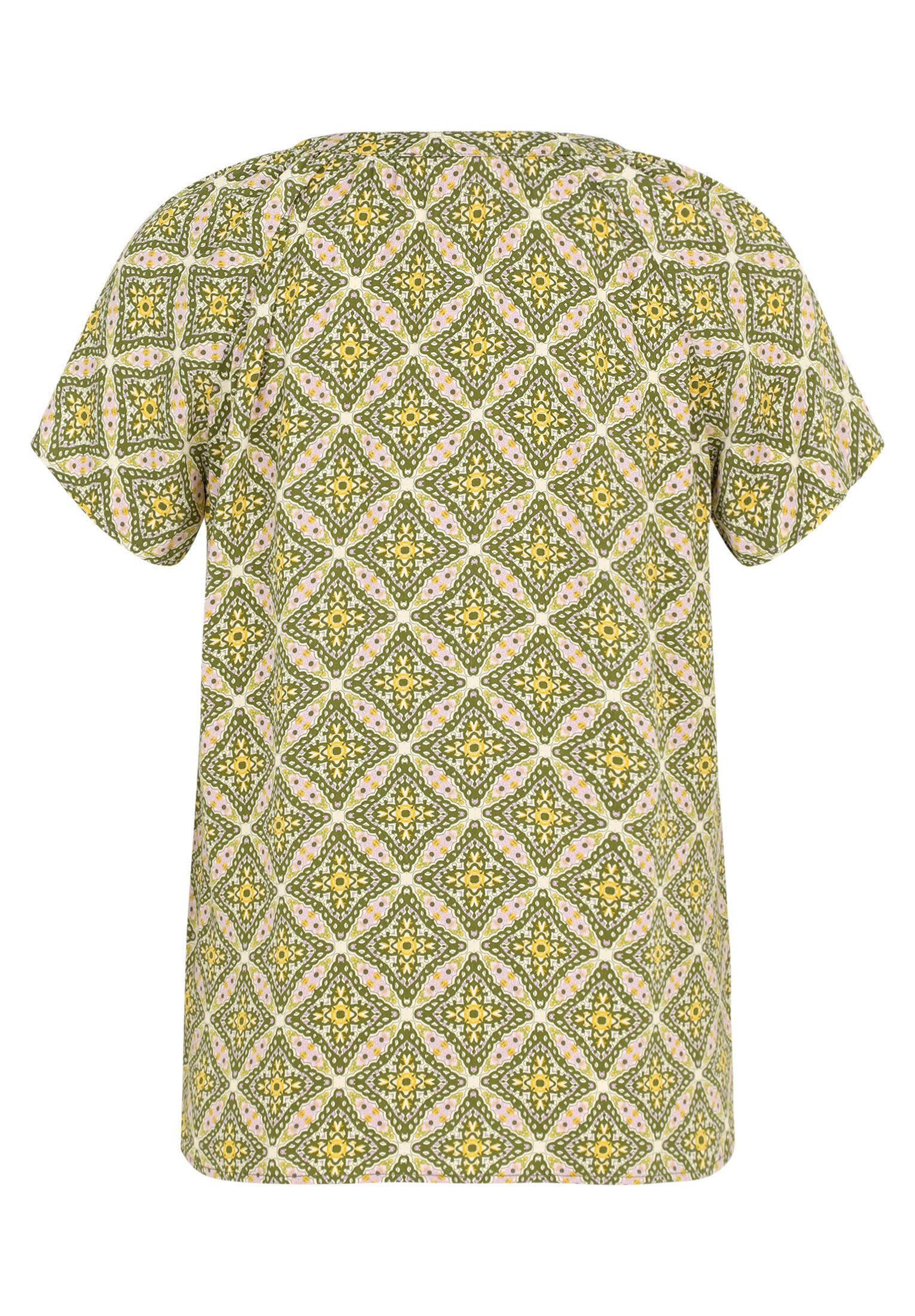 Cartoon Shirtbluse Damen mit Muster