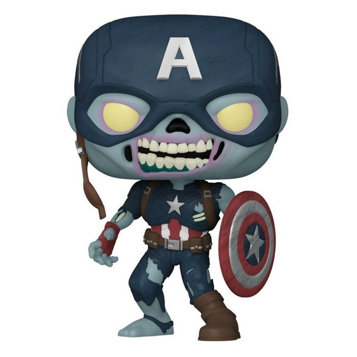 Funko Spielfigur Funko POP: Marvel What If S2 - Zombie Captain America BC10399