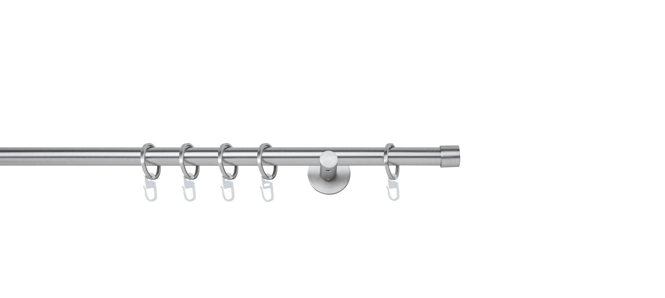 mydeco Gardinenstange »20mm Cap Wandträger 6,5 cm«, Fixmaß günstig online kaufen