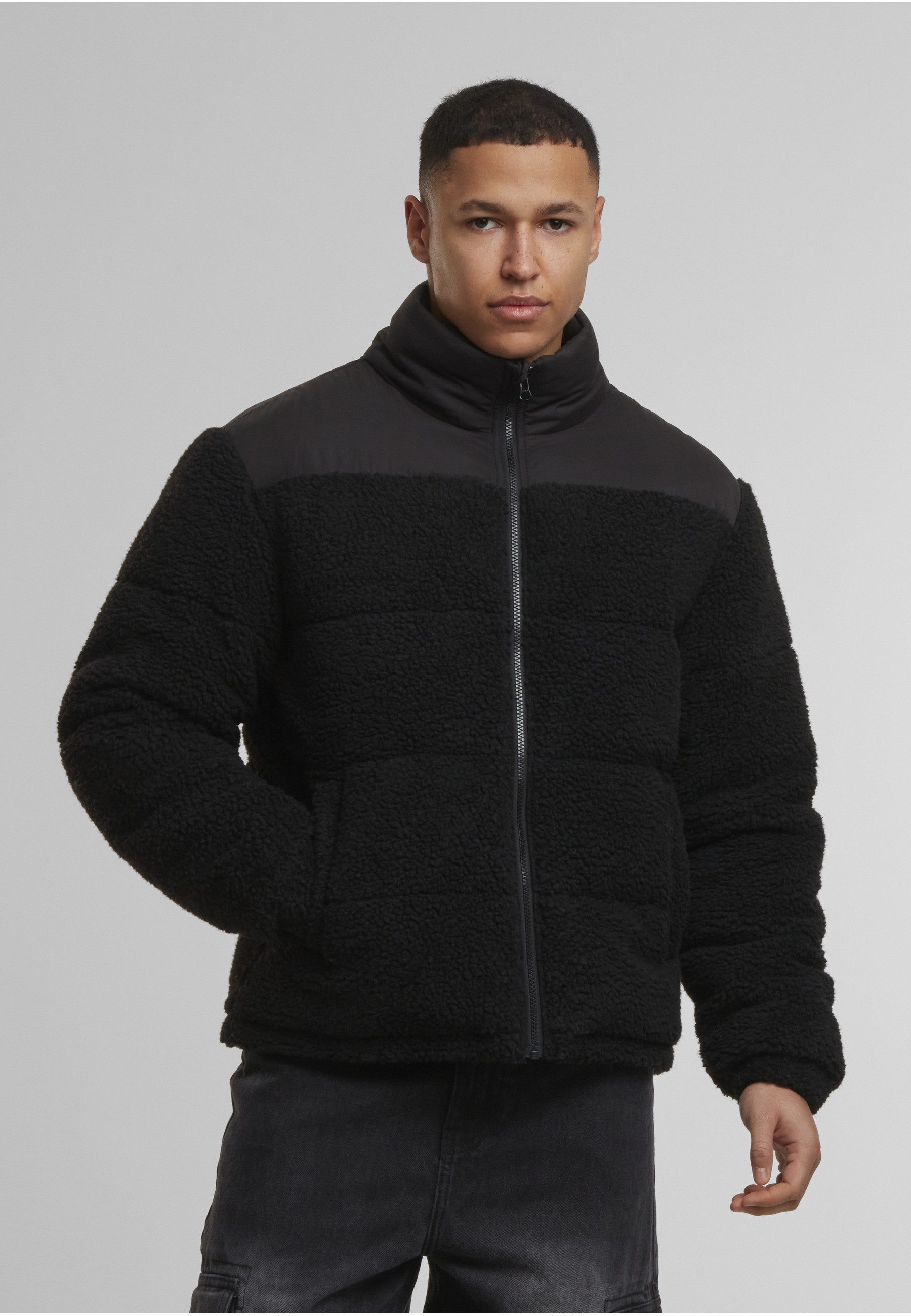 URBAN CLASSICS Steppmantel Urban Classics Teddy Puffer Jacket
