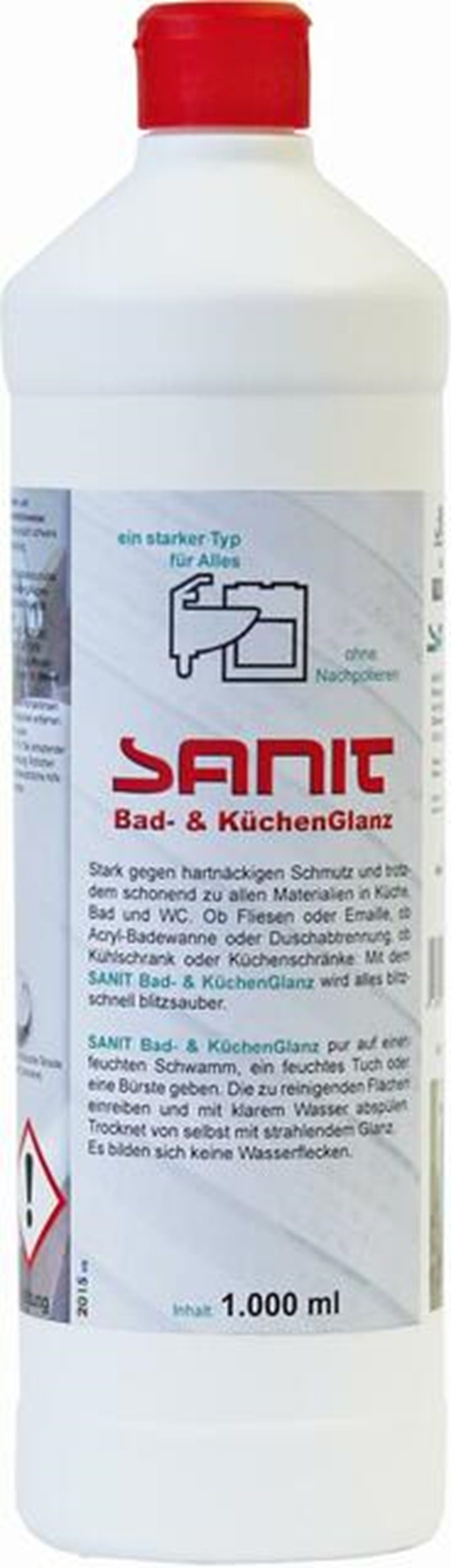 SANIT SANIT Bad- und Küchenglanz 1000 ml Уборщик кухни (1-St)