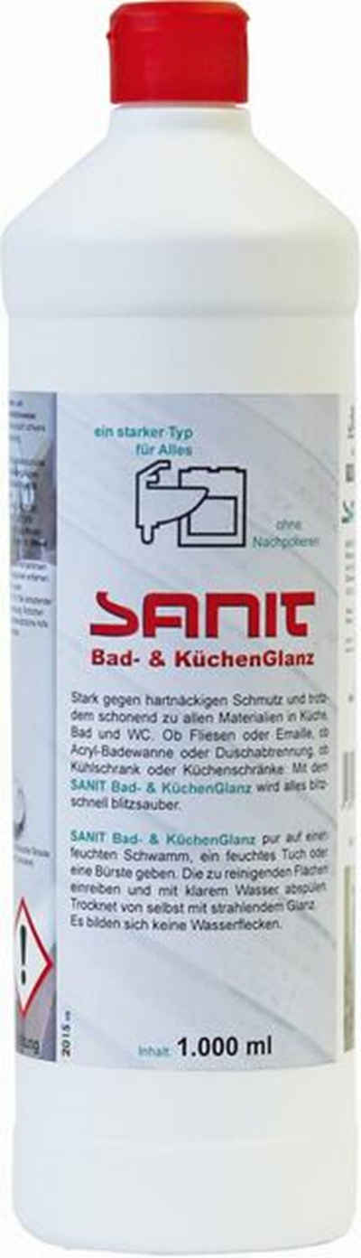 SANIT SANIT Bad- und Küchenglanz 1000 ml Küchenreiniger (1-St)