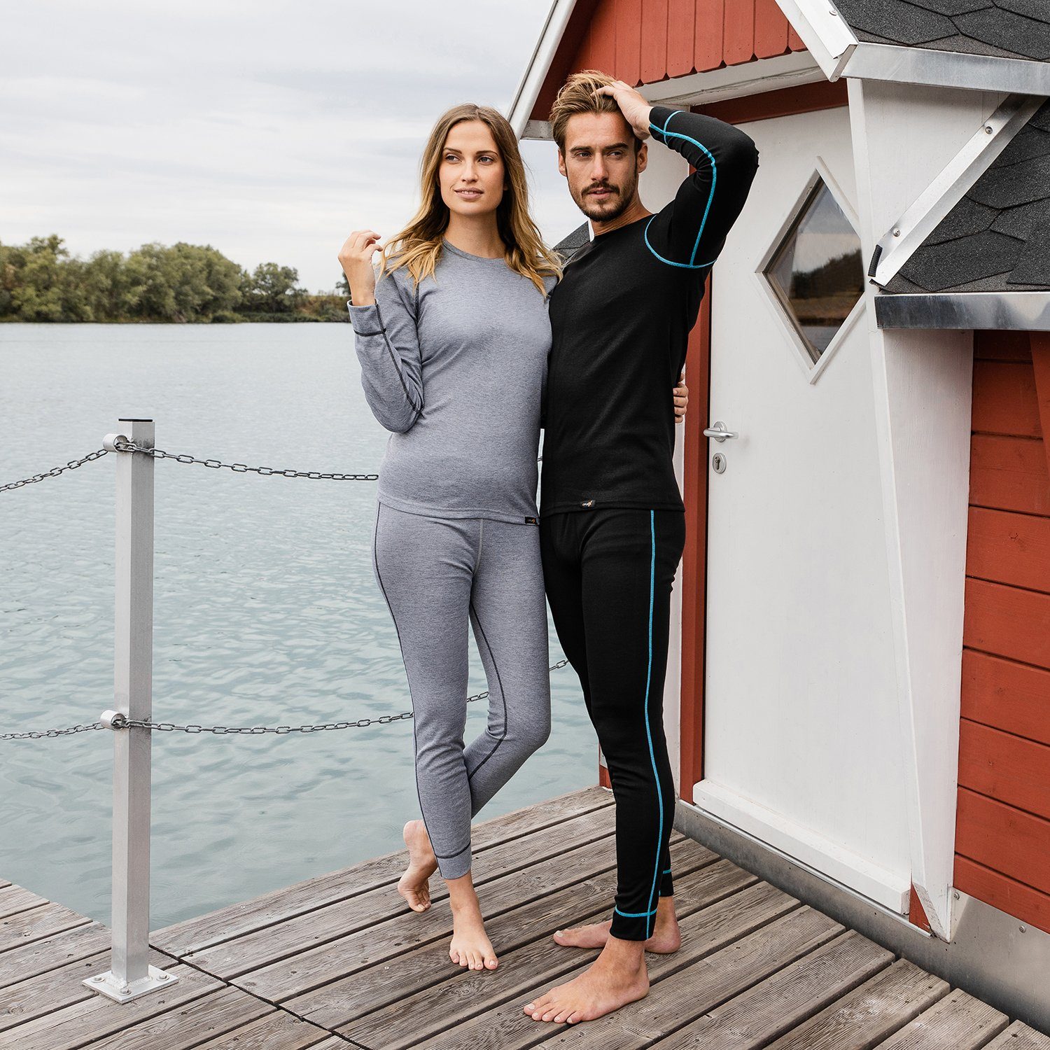 CFLEX Thermohose POLARDRY Damen Thermo Wäsche Set - warme lange Unterwäsche