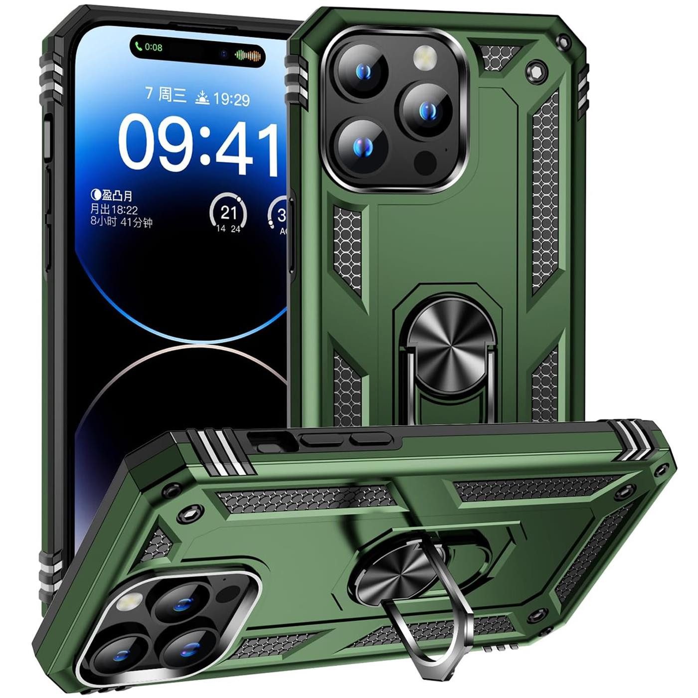 Handyhülle Armor Shield Case für Apple iPhone 15 Pro