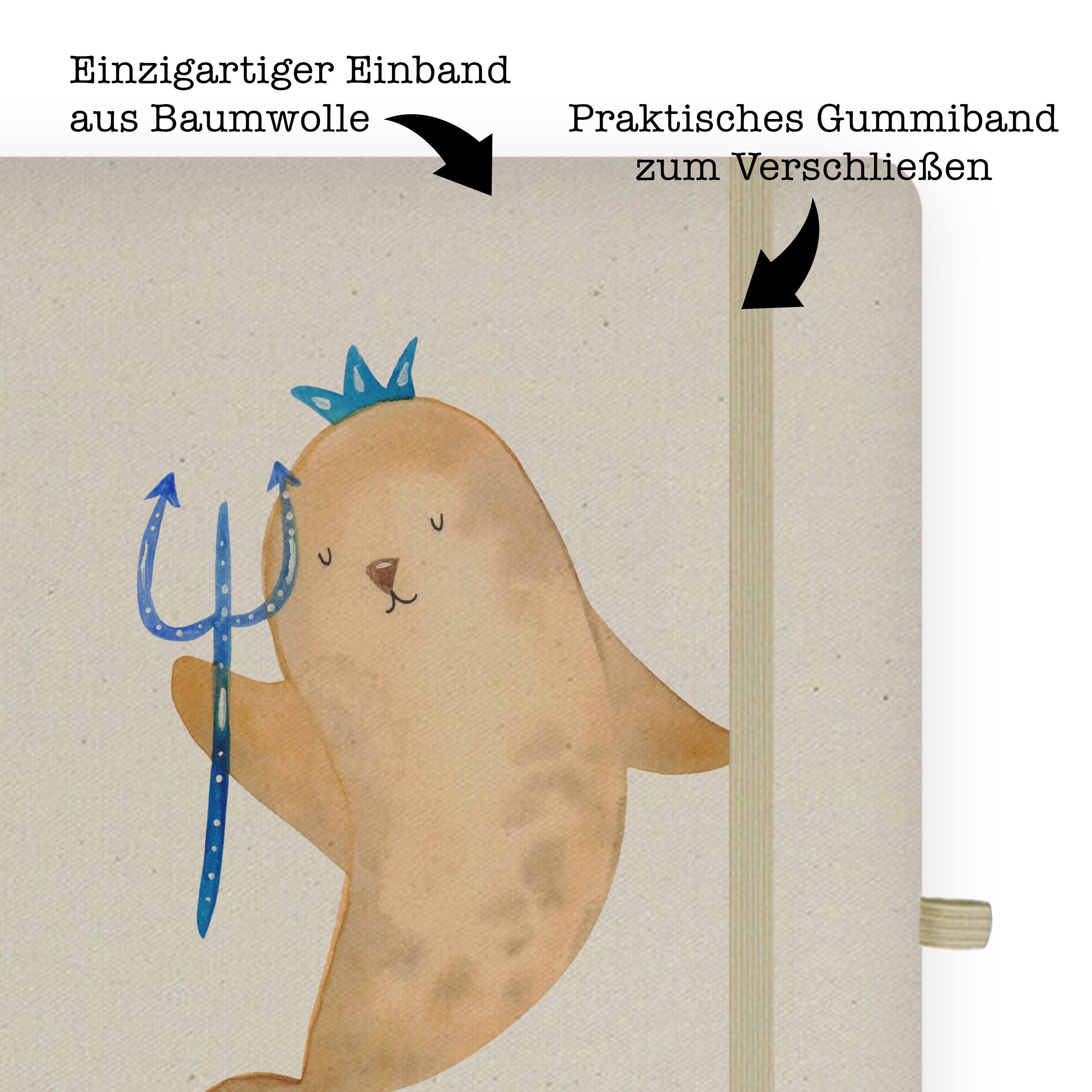 Geschenk, Panda Tierkreiszeichen, & - Mrs. A Sternzeichen Mr. & Mr. Wassermann Panda Notizbuch - Mrs. Transparent