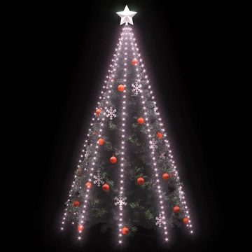 vidaXL Lichterschlauch Weihnachtsbaum-Lichternetz mit 400 LEDs 400 cm