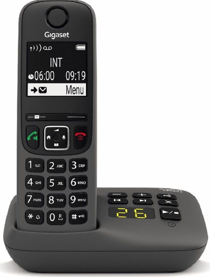 Gigaset AE690A Schwarz Schnurloses DECT-Telefon