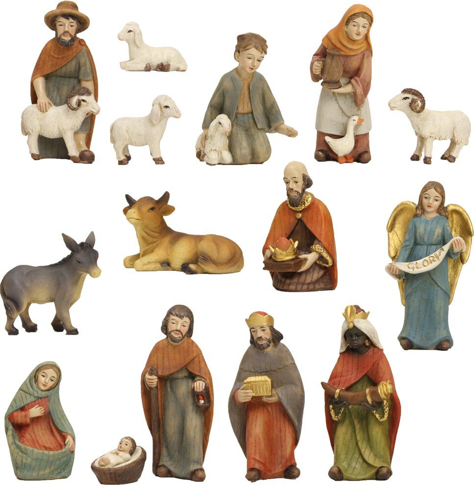 dekoprojekt Krippenfigur Krippenfiguren modern (15 St)