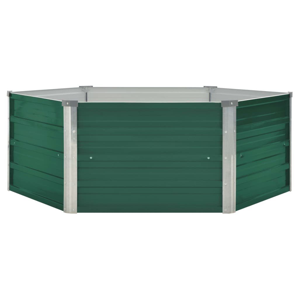 vidaXL Hochbeet Hochbeet 129x129x46 cm Verzinkter günstig online kaufen