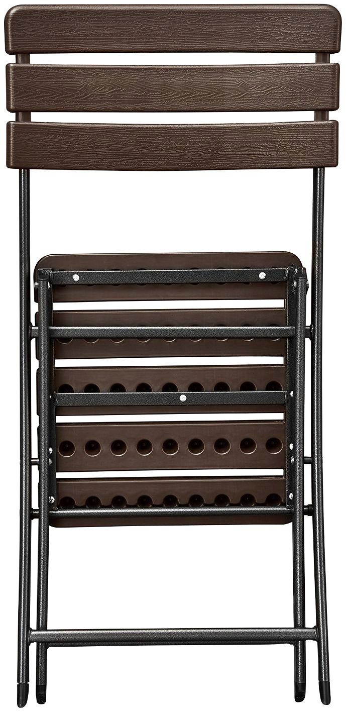 Garden Pleasure Gartenstuhl Tabora (Set, 2 St), 2er Set, Stahl, klappbar, graphit