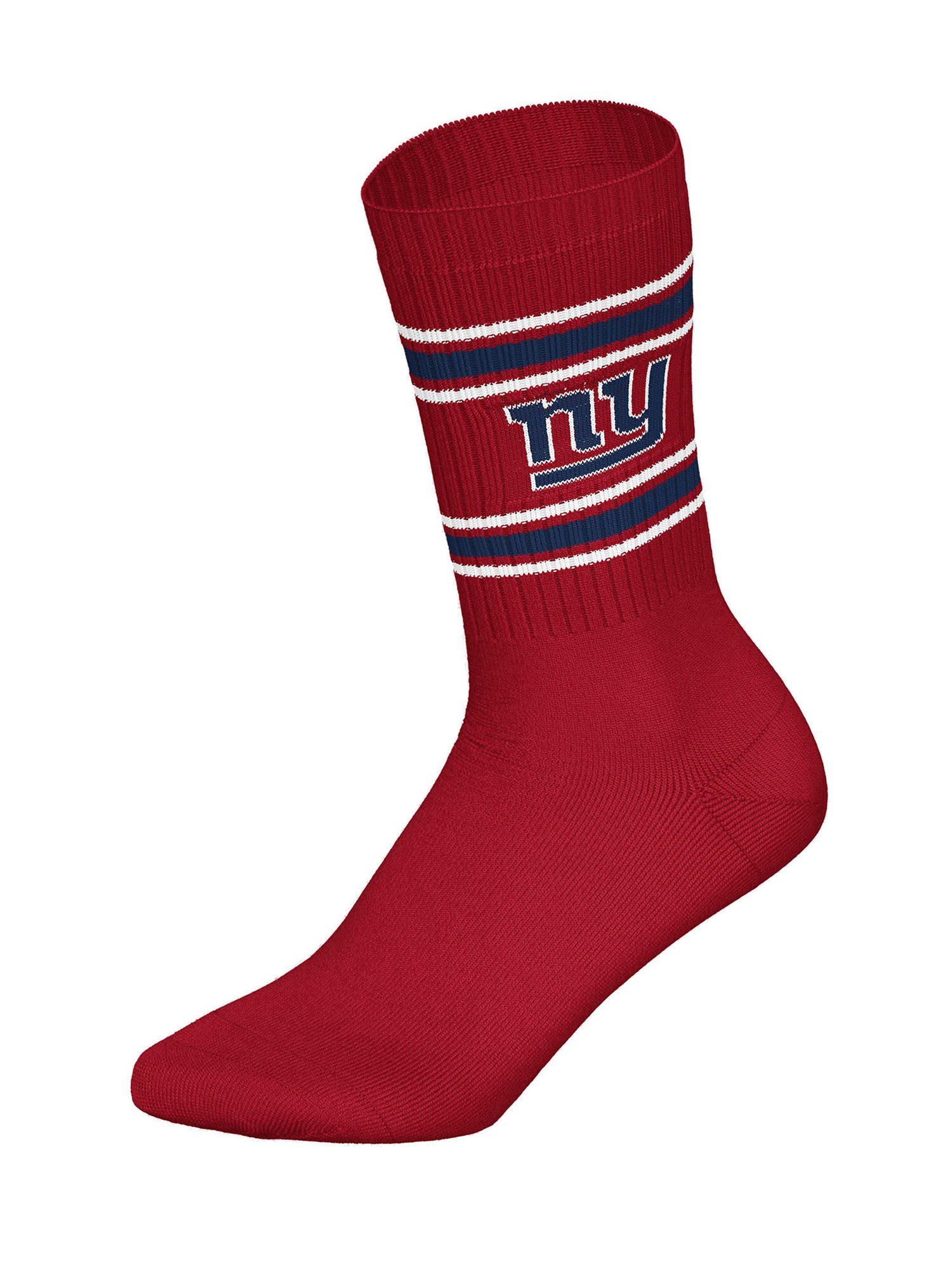 NFL Freizeitsocken NY Giants Crew (6-Paar) Casual Socken, Alltagssocken, Bequeme Socken