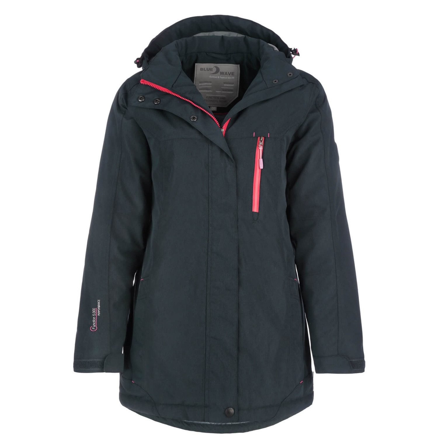 Funktionsjacke Carla Wasserdichte Winterjacke Damen gefüttert - große Größen