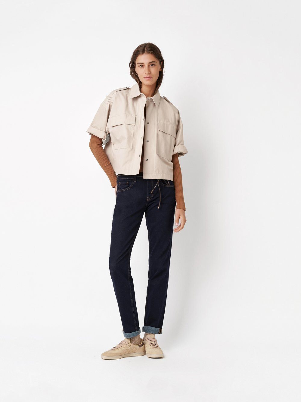 ROSNER 5-Pocket-Jeans Masha_097 mit Gürtel günstig online kaufen