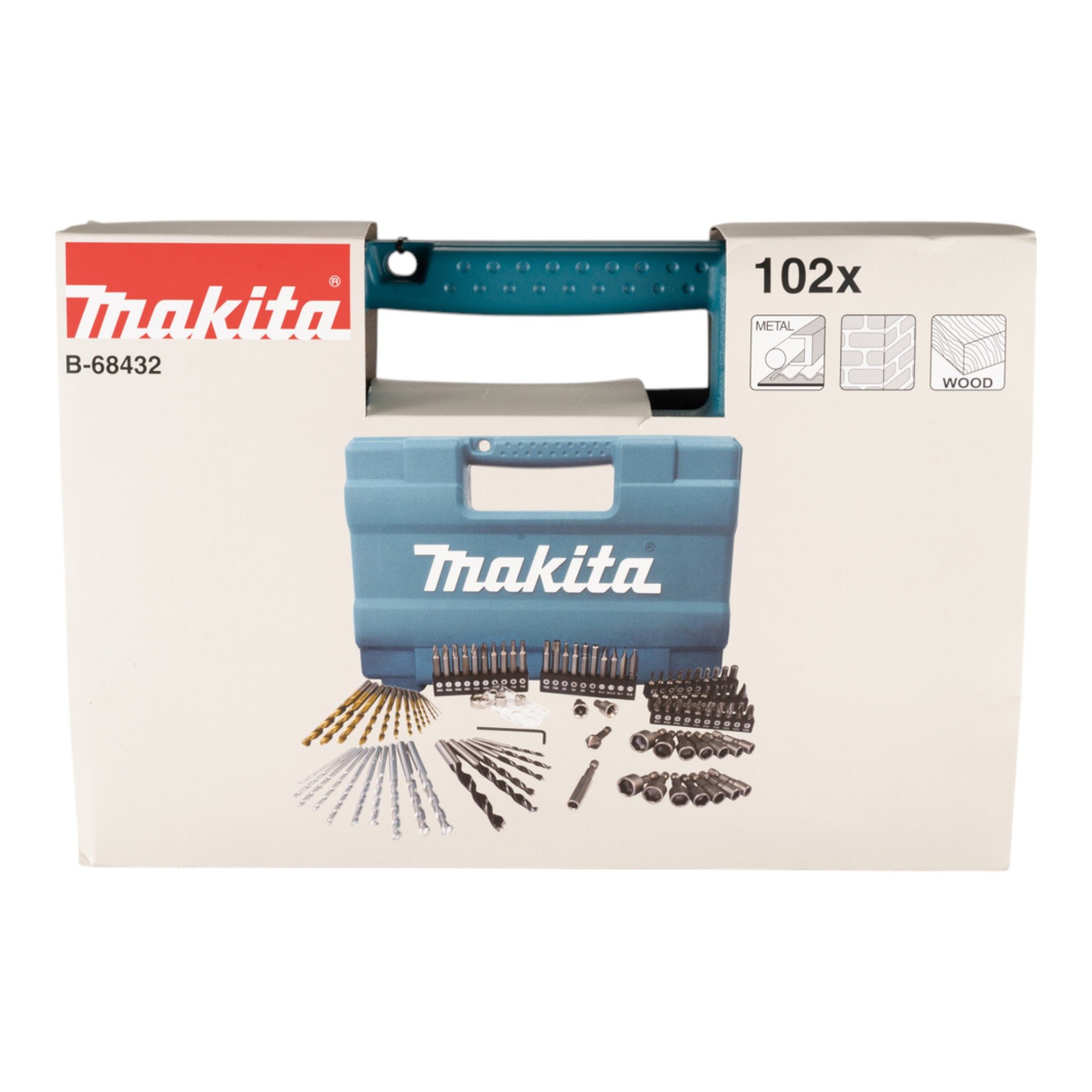 Makita Bohrer- und Bitset B-68432, 102-teilig, günstig online kaufen