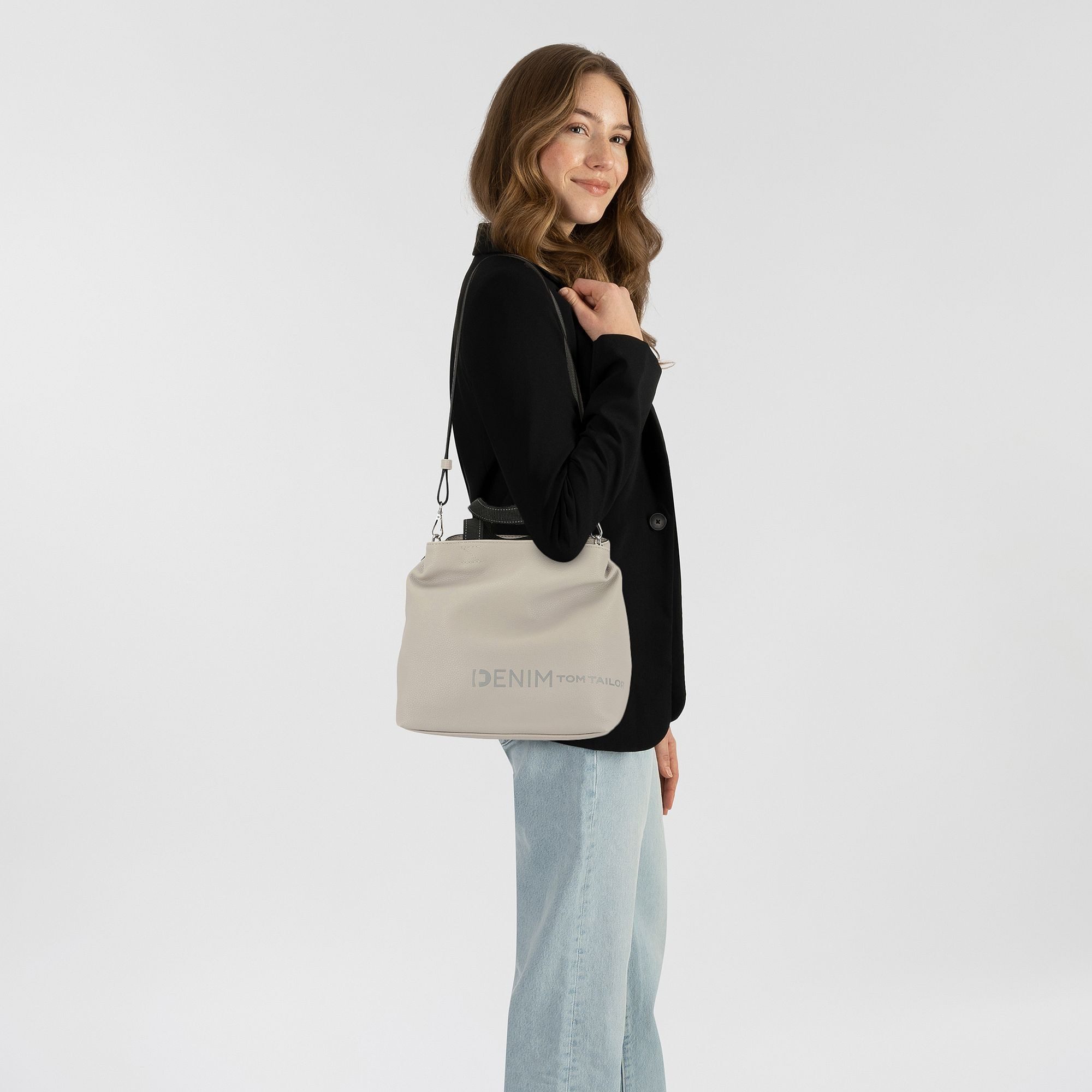 TOM TAILOR Denim Henkeltasche Marlow, Polyurethan günstig online kaufen