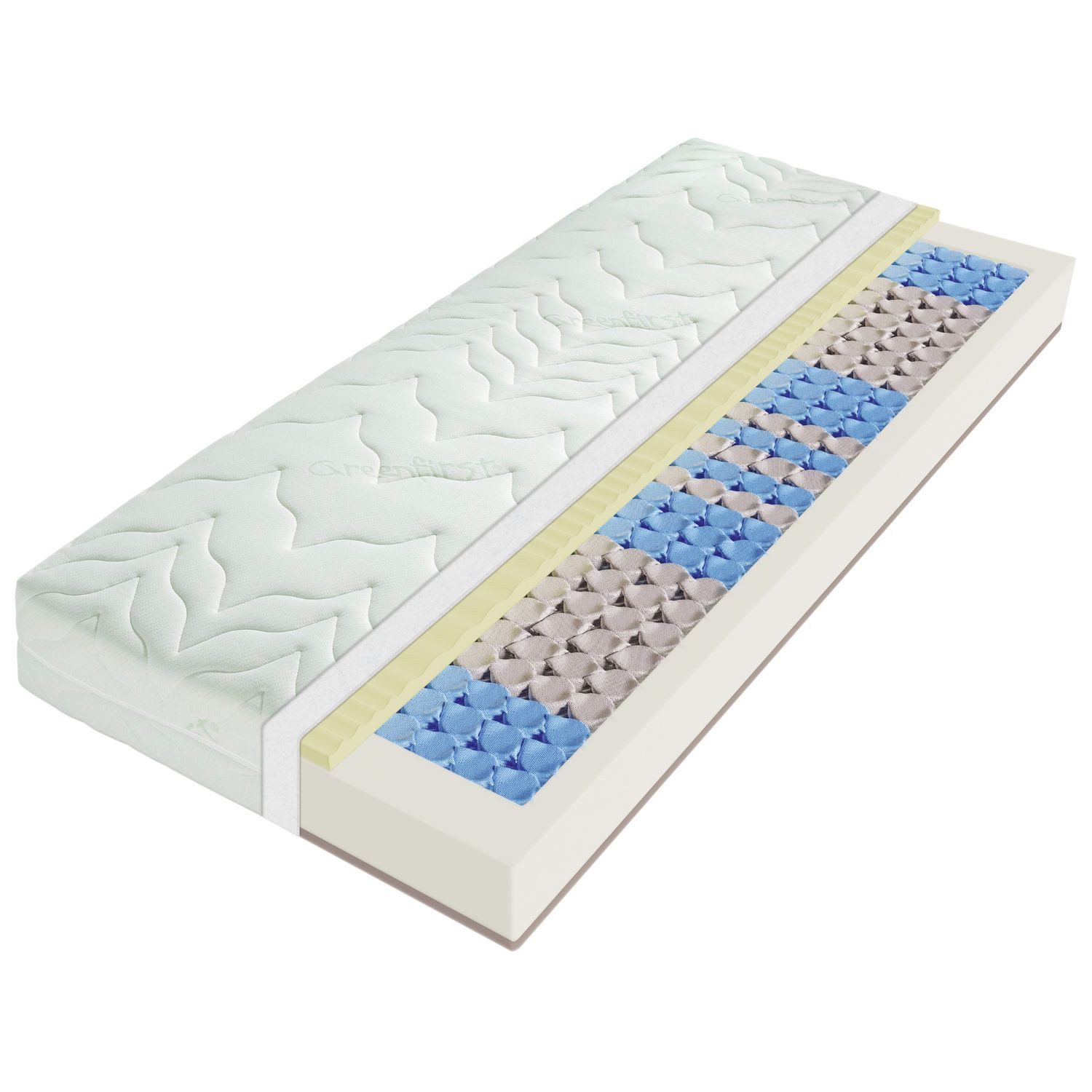 Taschenfederkernmatratze Taschenfederkernmatratze Vario Lux Greenfirst, H2+ günstig online kaufen